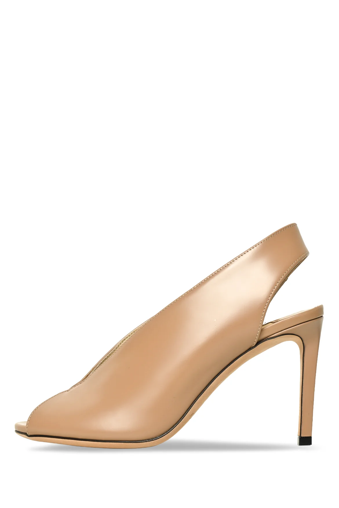 Jimmy Choo Size 37 Shar 85 Peep Toe Sandals - Image 3