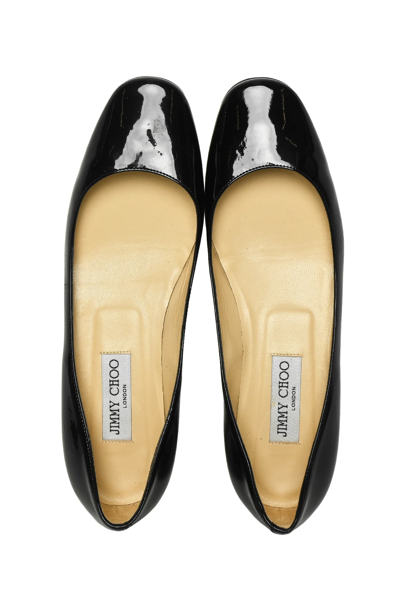 Jimmy Choo Size 38.5 Patent Leather Ballet Flat - Image 5