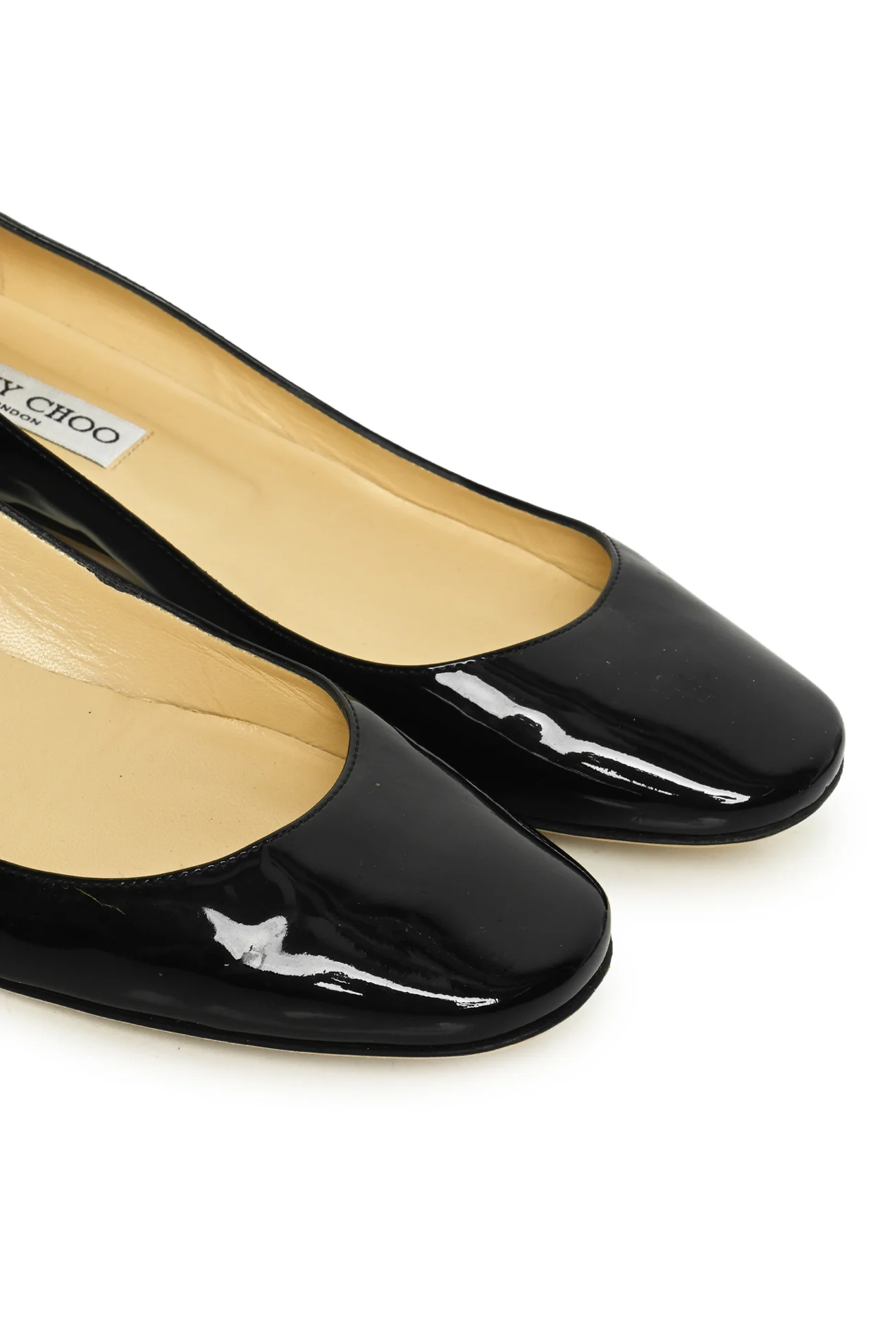 Jimmy Choo Size 38.5 Patent Leather Ballet Flat - Image 6
