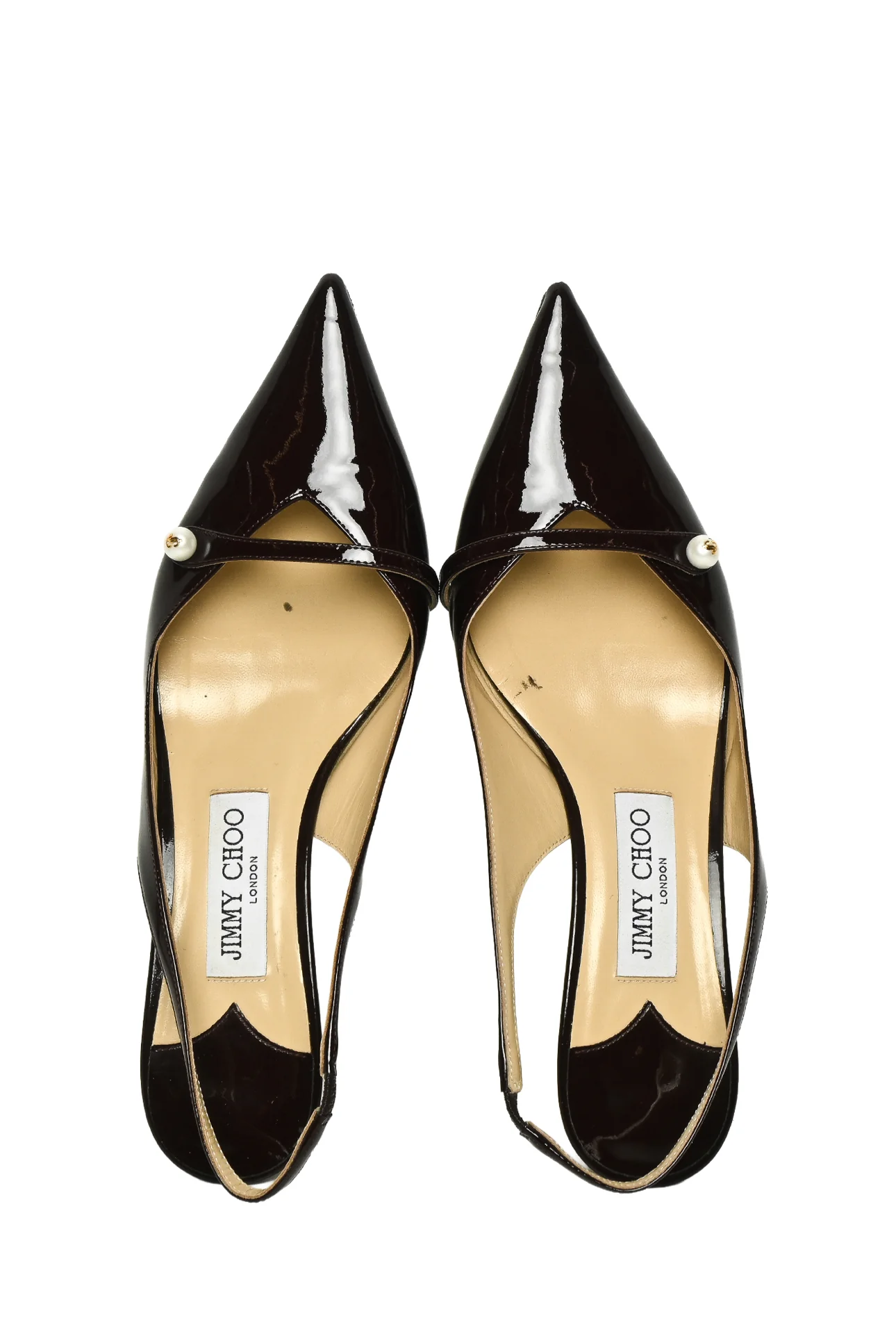 Jimmy Choo Size 38 Amita Slingback Pumps - Image 7