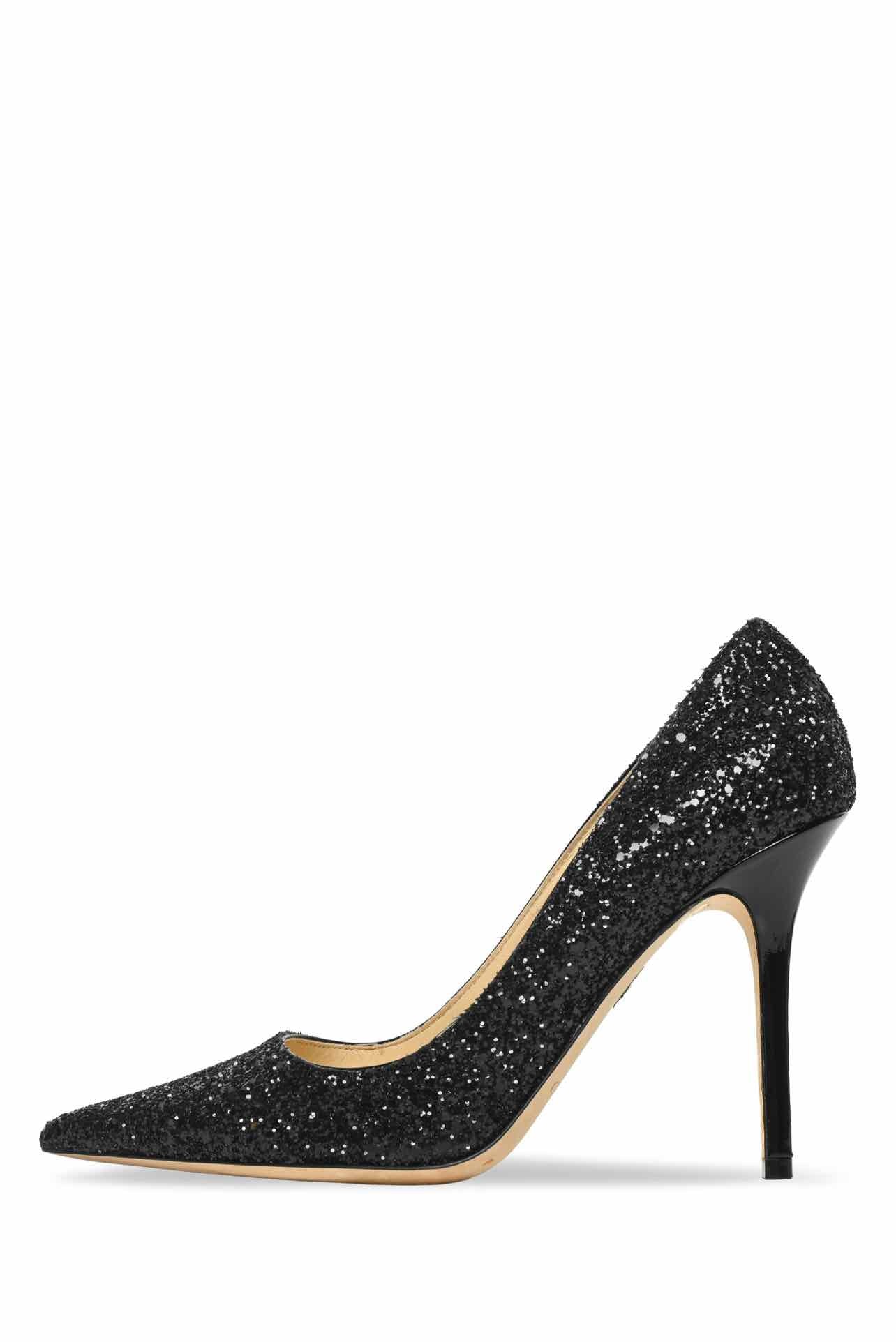 Jimmy Choo Size 38 Romy Glitter Pumps - Image 3