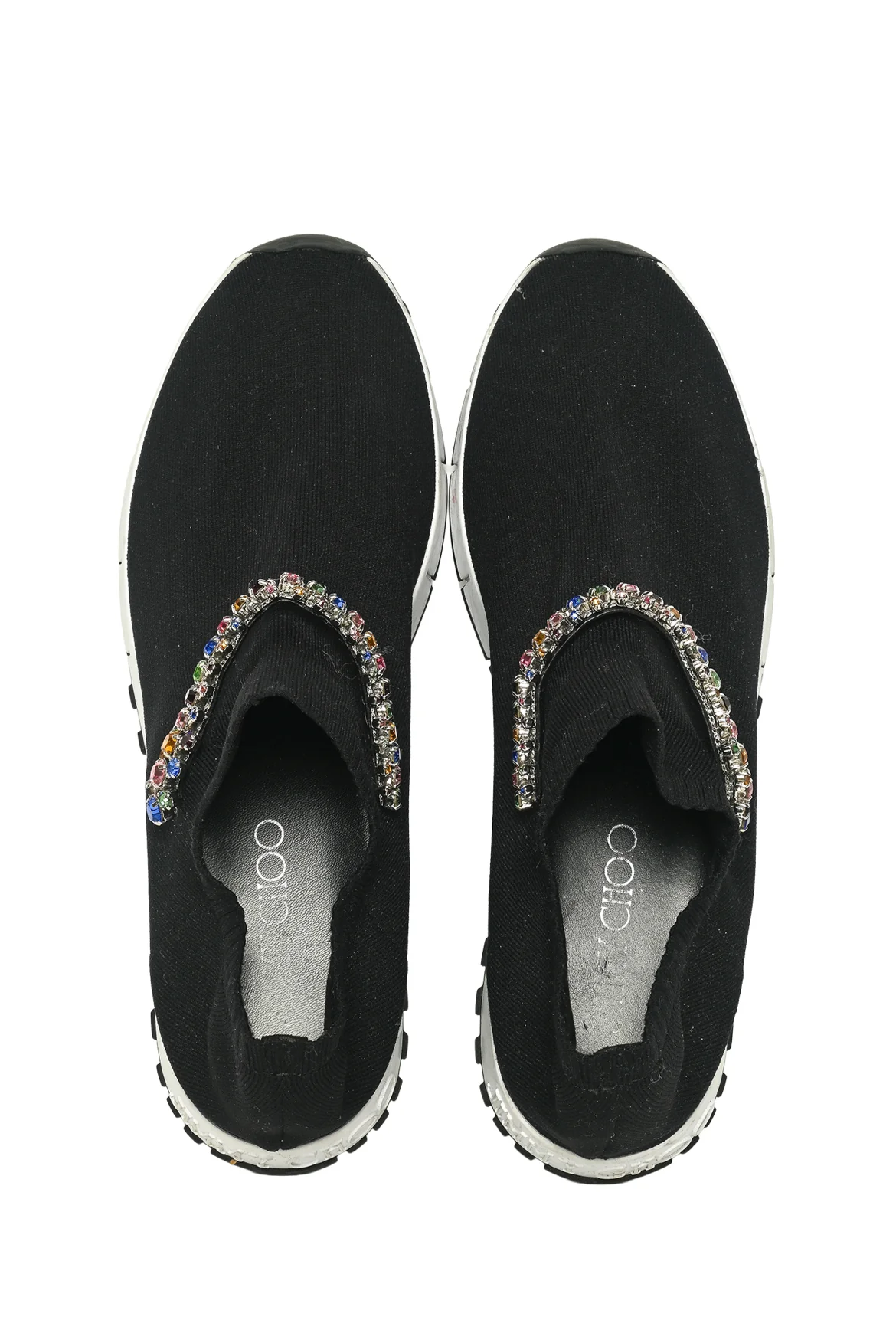 Jimmy Choo Size 40 Verona Knit Sock Sneaker - Image 5