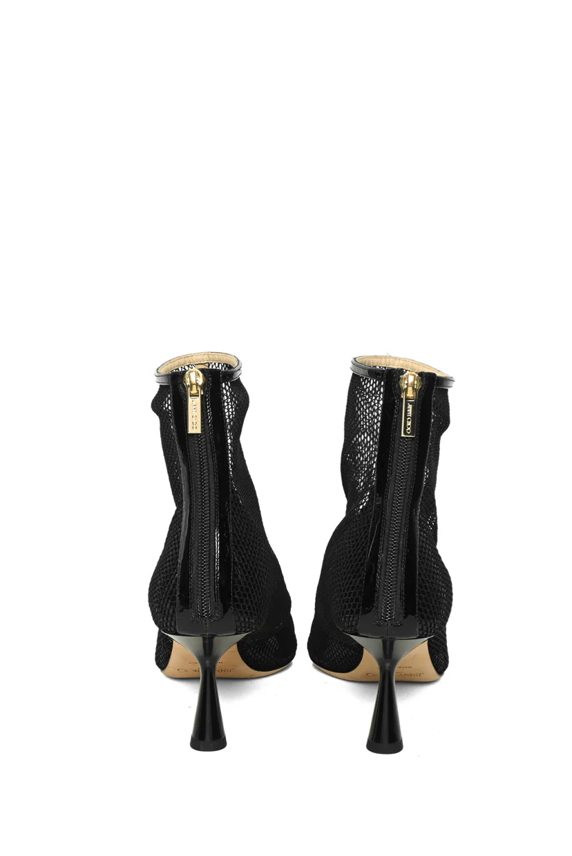 Jimmy Choo Size 41 Mesh Heeled Booties - Image 4