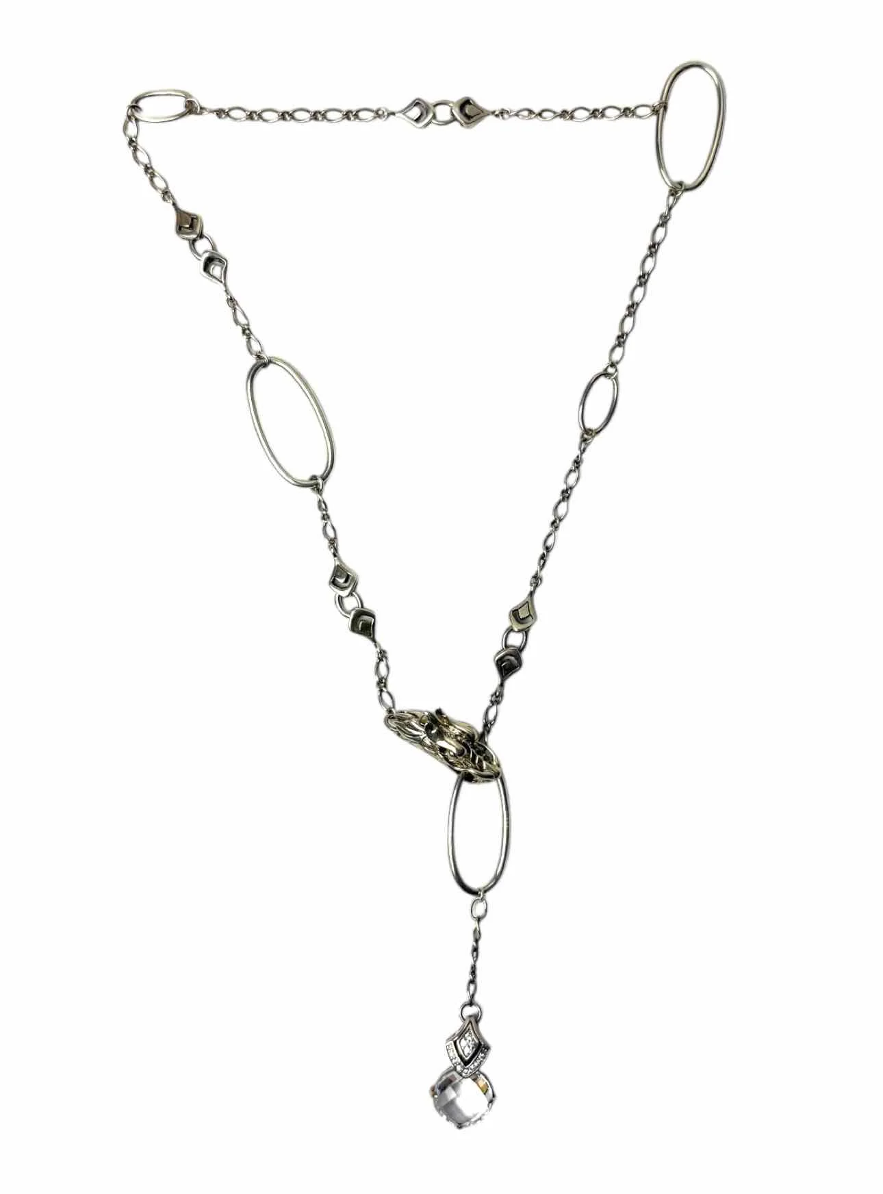 John Hardy Batu Naga Dragon Quartz Sapphire Necklace - Image 3