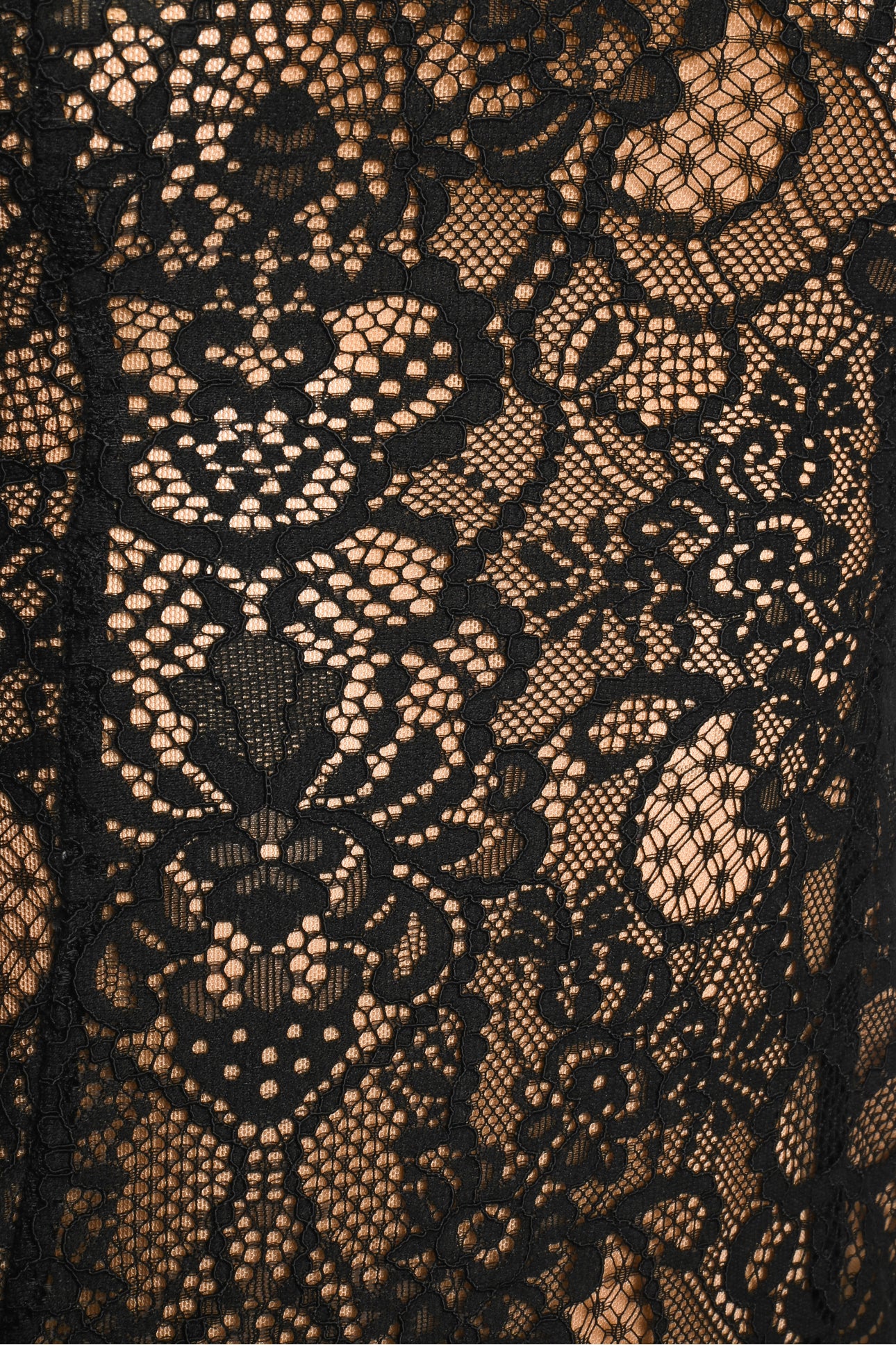 Jonathan Simkhai Size 0 Mixed Lace Mockneck Mini Dress - Image 4
