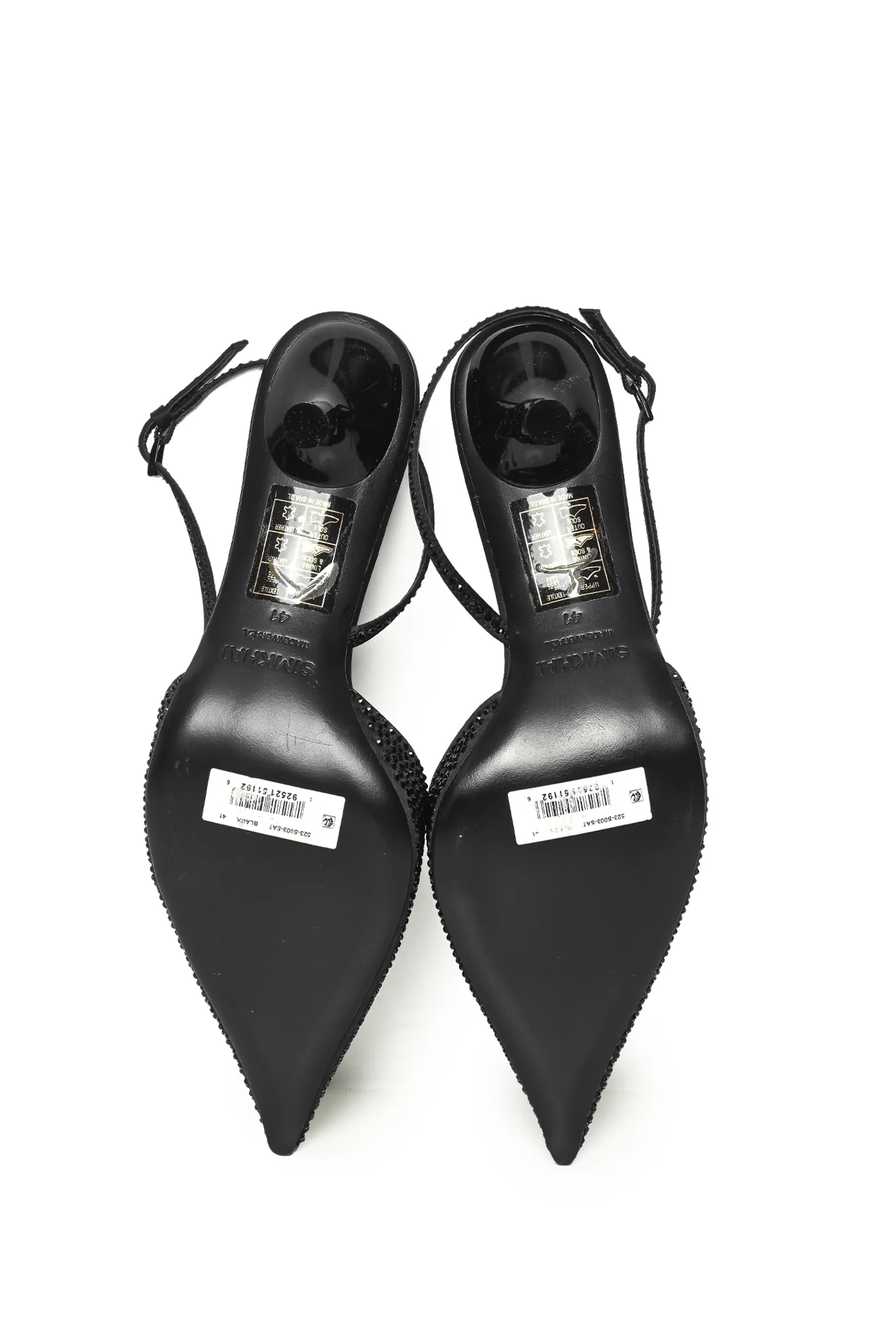 Jonathan Simkhai Size 41 Dylan Embellished Slingback Pumps - Image 6