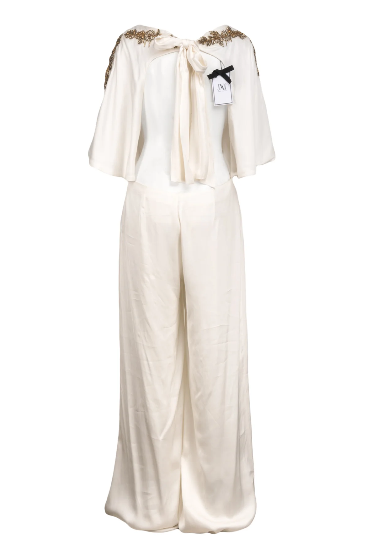 Jorge Vazquez Size 40 Beaded Jumpsuit - Image 2