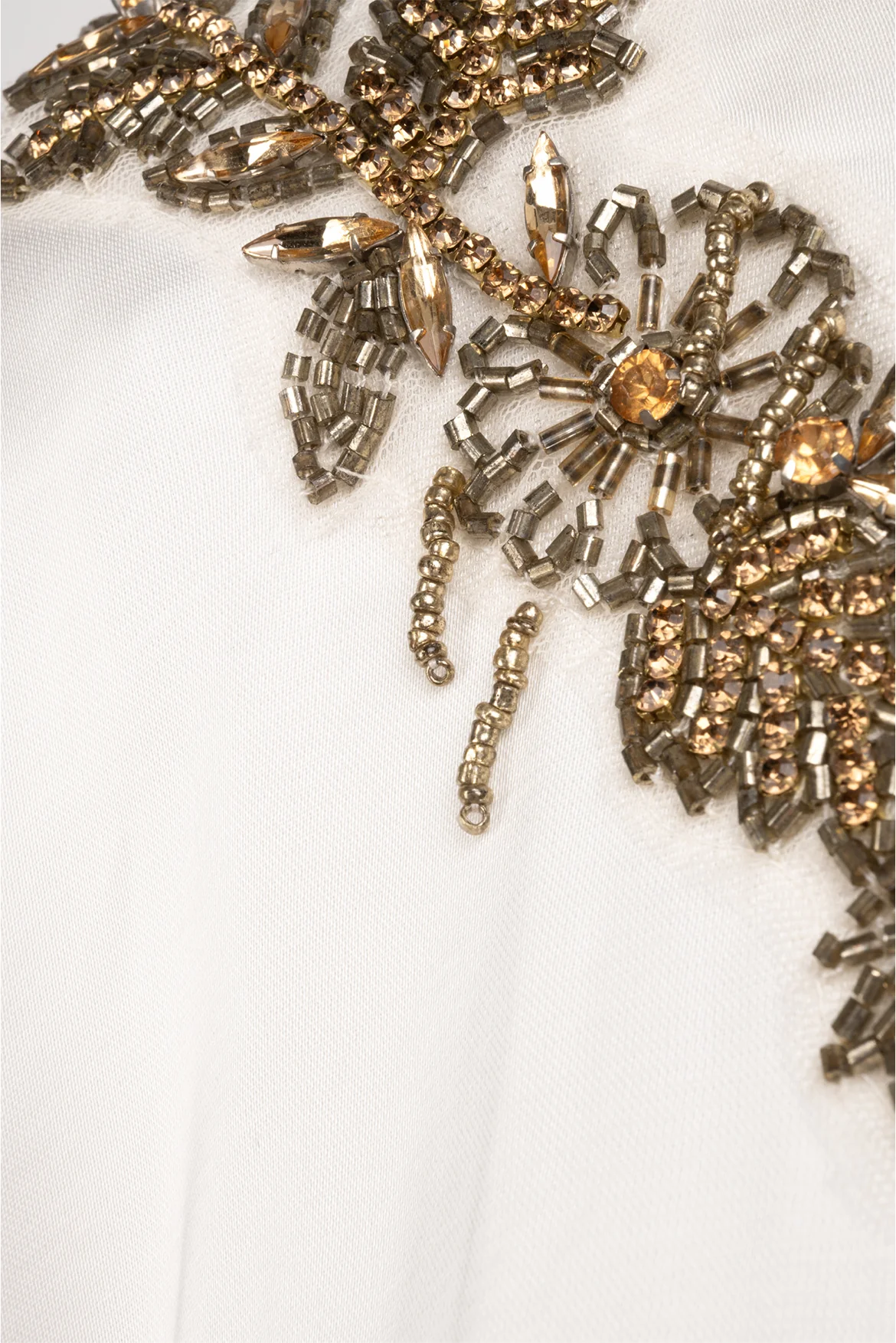 Jorge Vazquez Size 40 Beaded Jumpsuit - Image 3