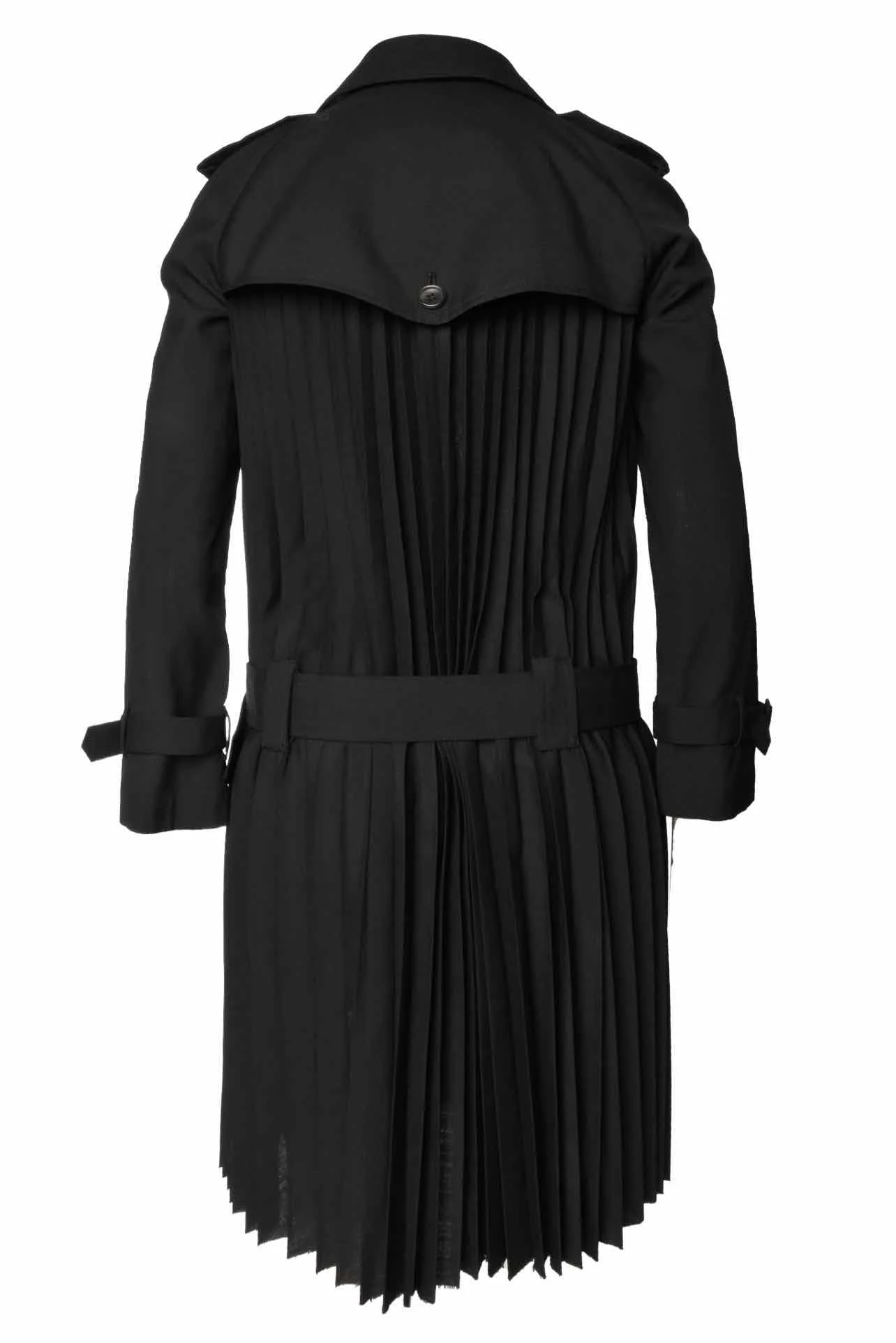 Junya Watanabe X Comme Des Garcons Size XS 2015 Pleated Trench Coat - Image 2
