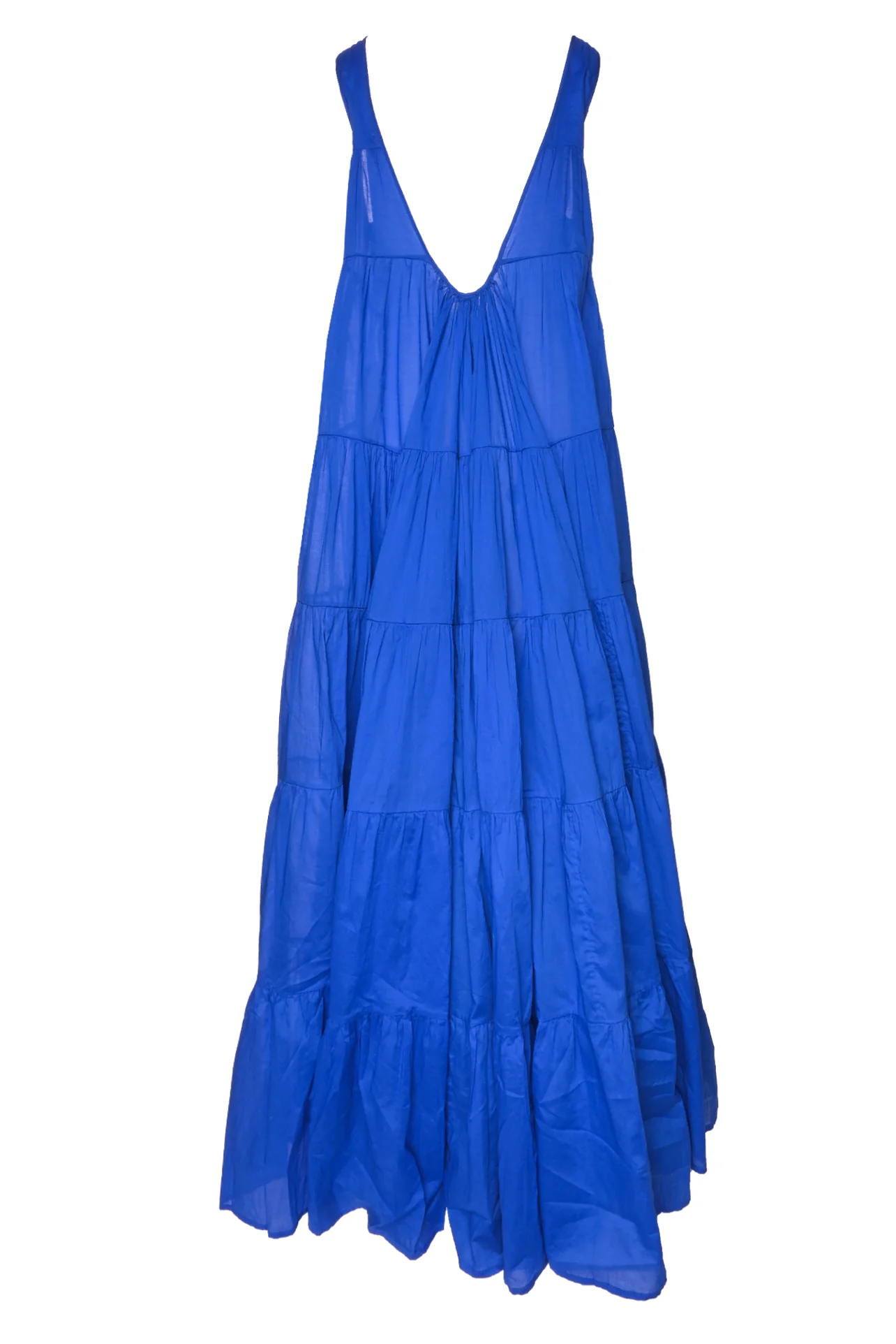 Kalita Size XS/S Tiered Cotton Maxi Dress - Image 2