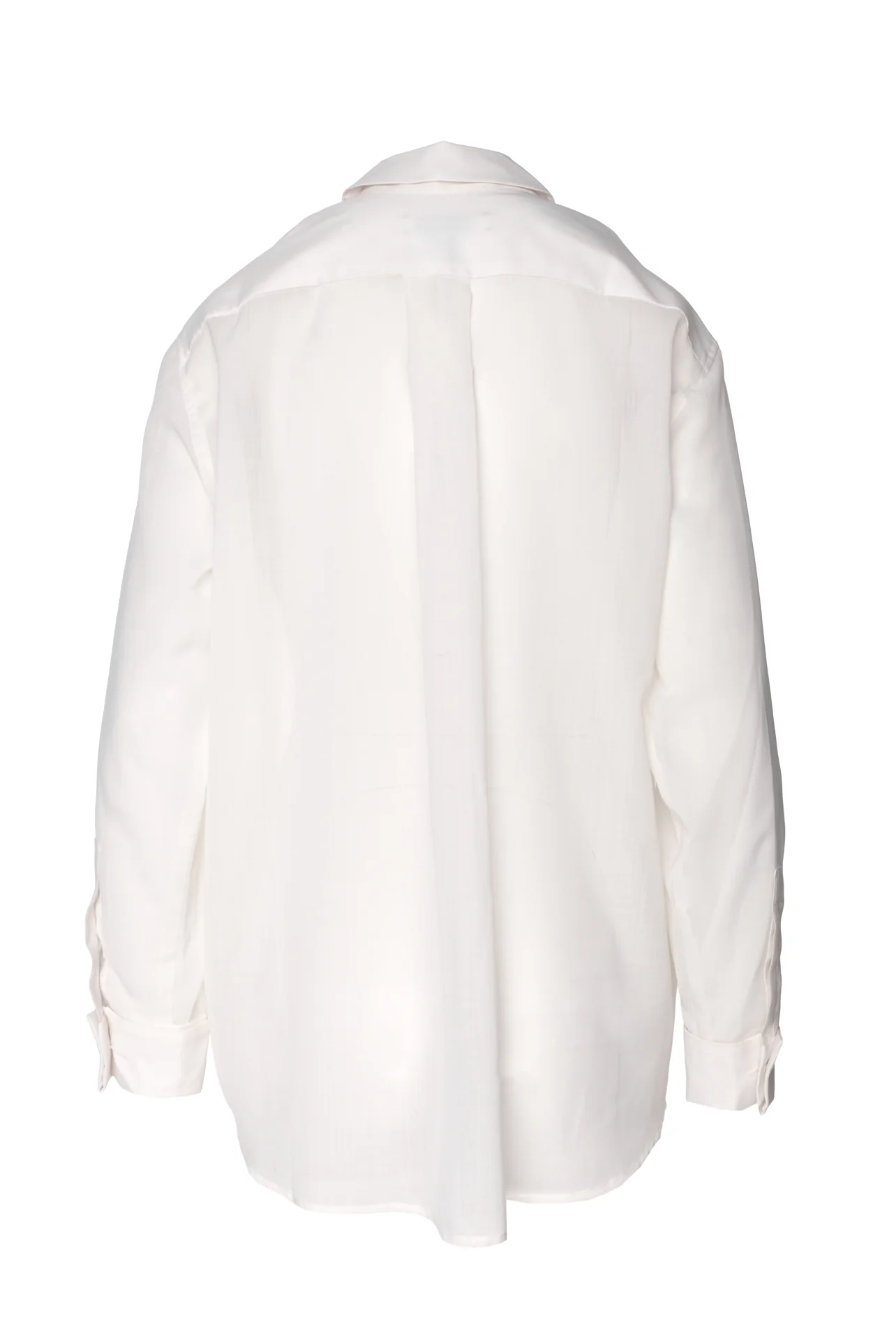 Kall Meyer Size S Chloe Bib Button Down Blouse - Image 2