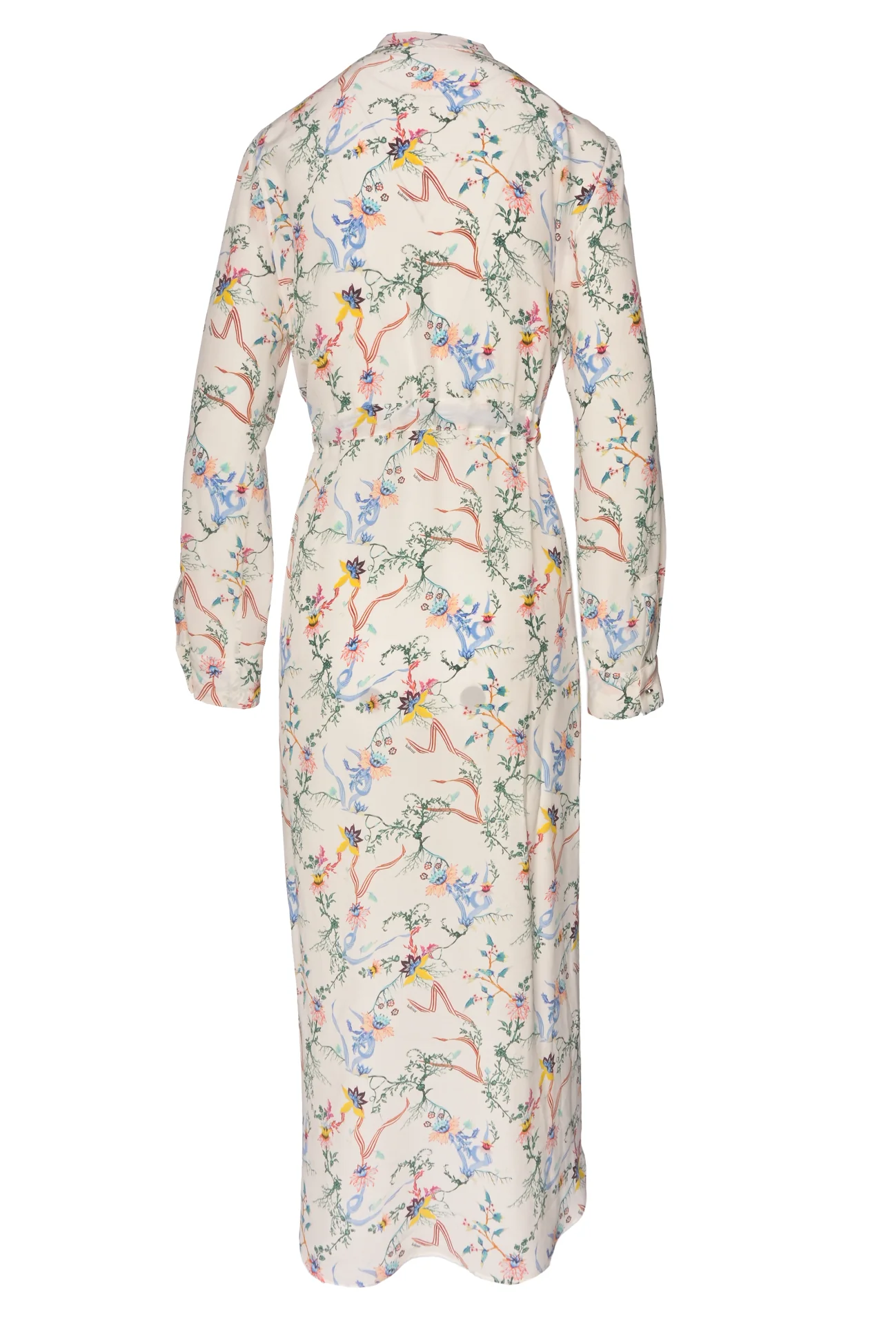 Kalmar Size 40 Floral Silk Midi Dress - Image 2