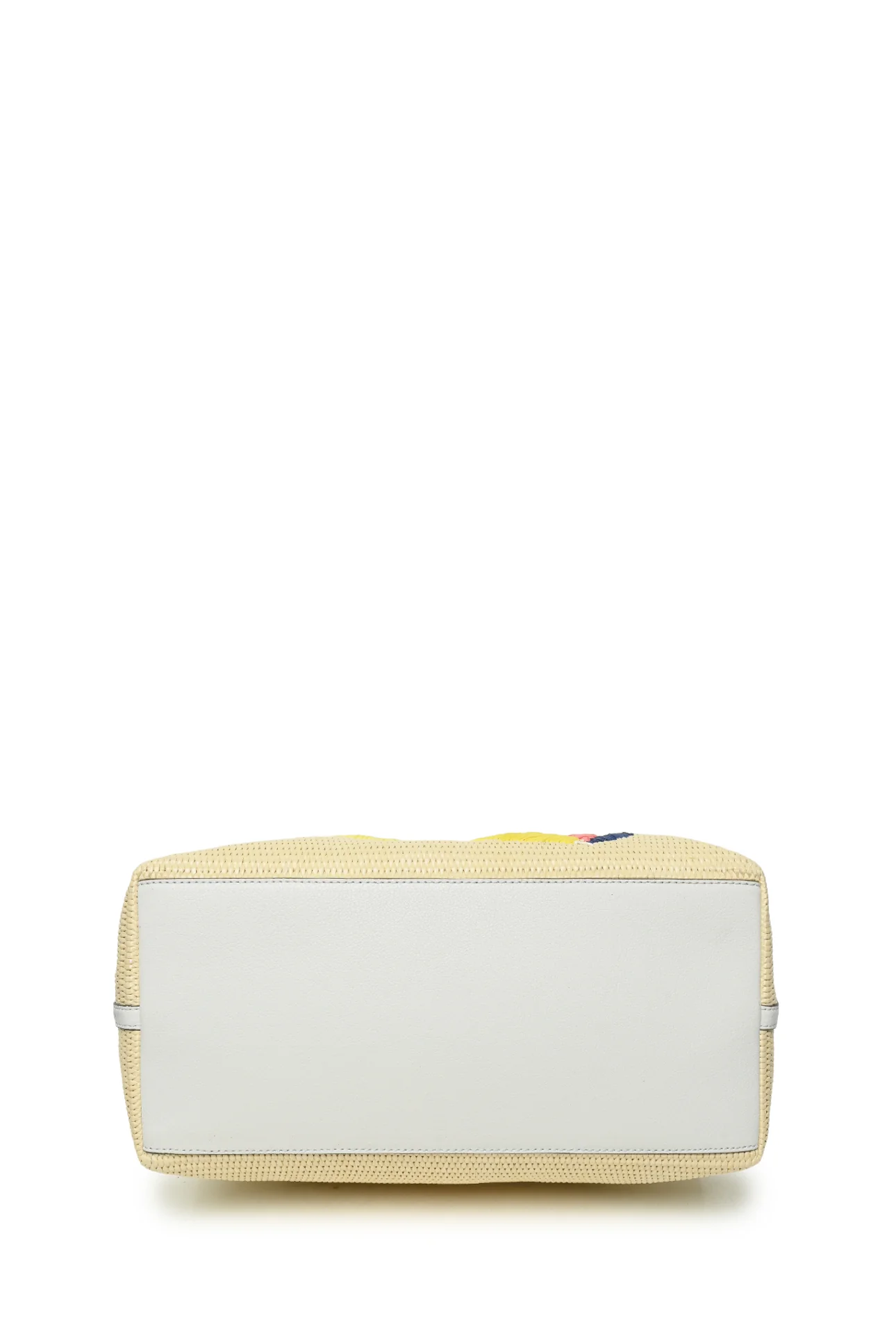 Kate Spade New York Ash Straw Lemon Zest Large Tote - Image 4