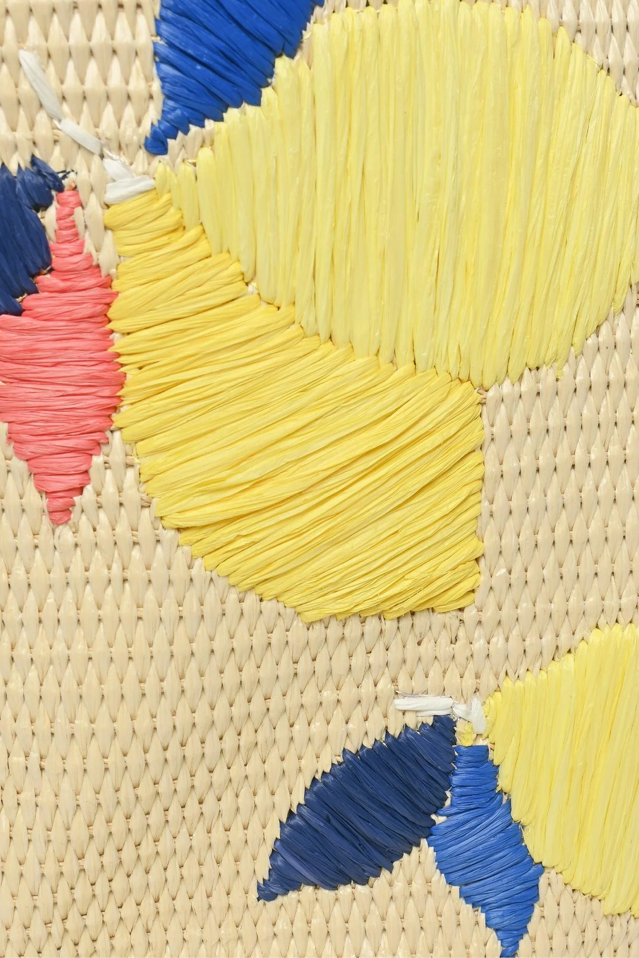 Kate Spade New York Ash Straw Lemon Zest Large Tote - Image 6