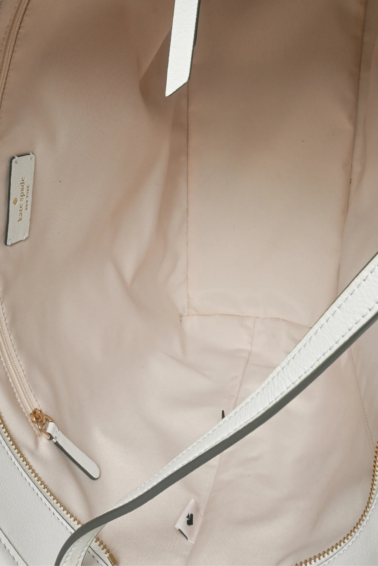 Kate Spade New York Ash Straw Lemon Zest Large Tote - Image 7