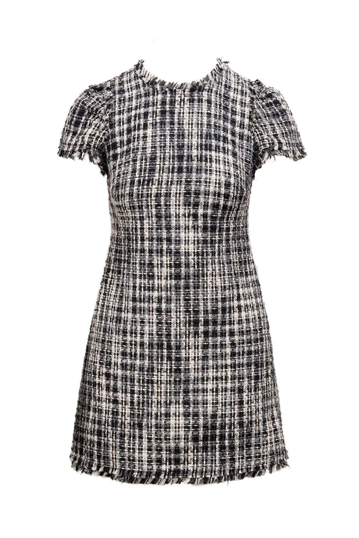 Kate Spade Size 0 Fringe Edge Tweed Coat & Dress Set - Image 2
