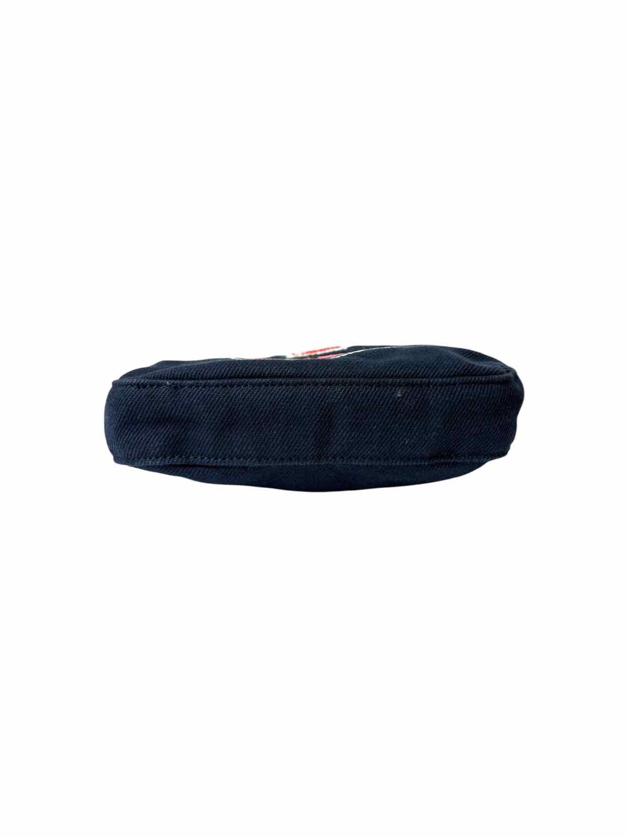 Kenzo Embroidered Logo Cotton Crossbody  Purse - Image 5