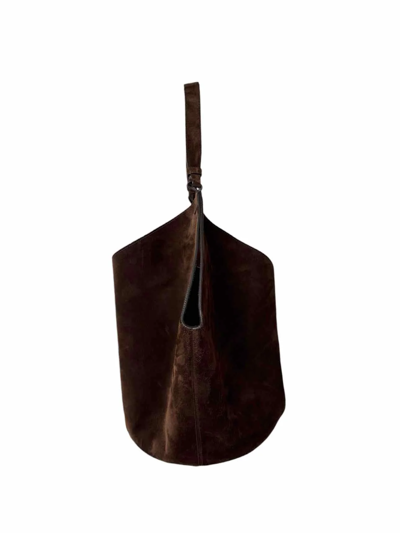Khaite Medium Lotus Suede Tote Purse - Image 2