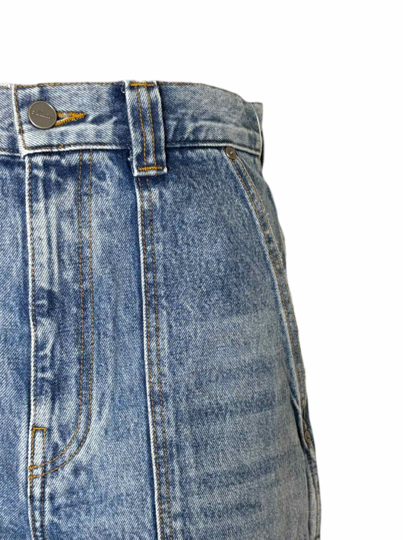 Khaite Size 28 Patch Pocket Full Leg Jeans - Image 3