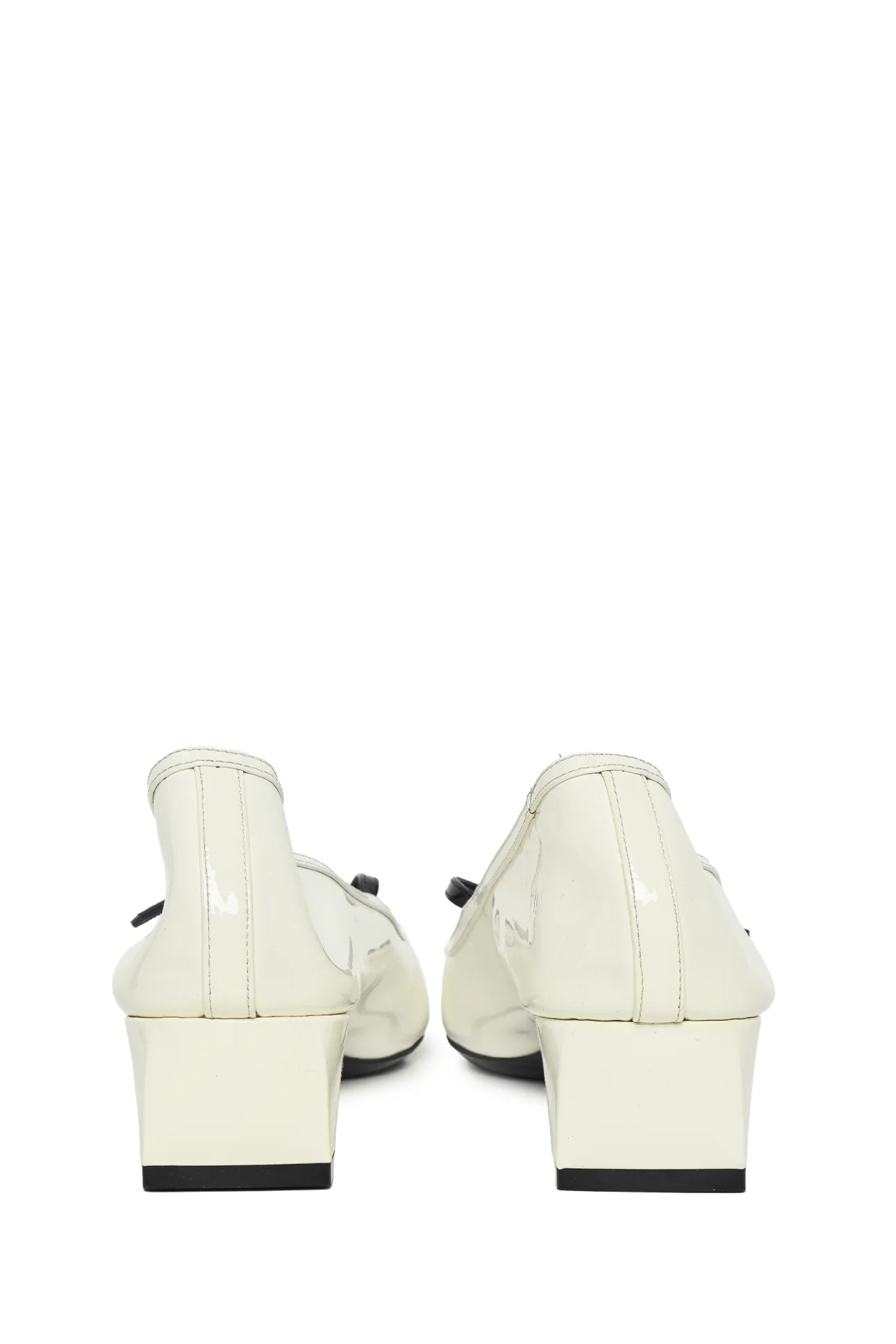 Khaite Size 38 Fawn Patent Leather Mary Jane Pumps - Image 4