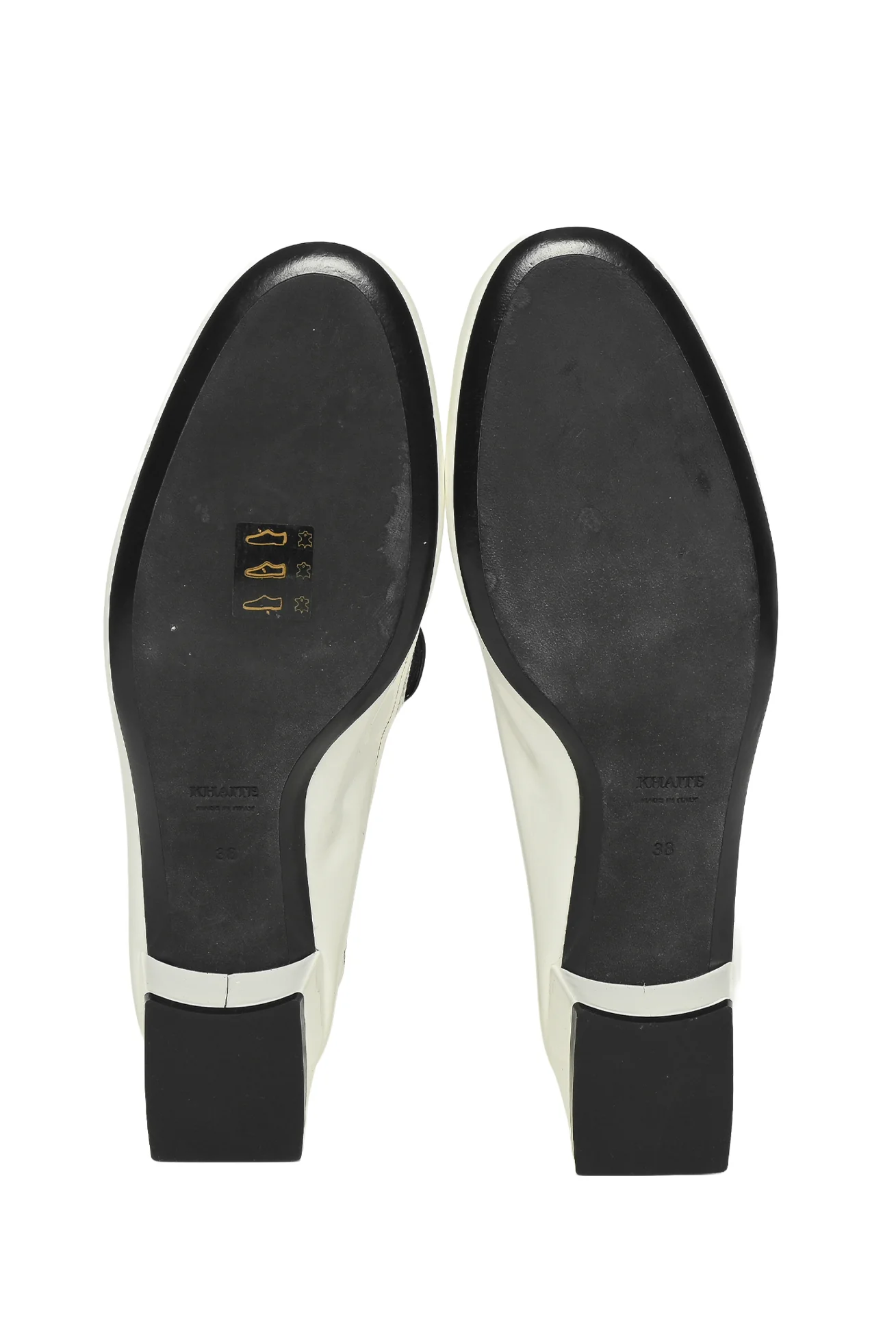 Khaite Size 38 Fawn Patent Leather Mary Jane Pumps - Image 6