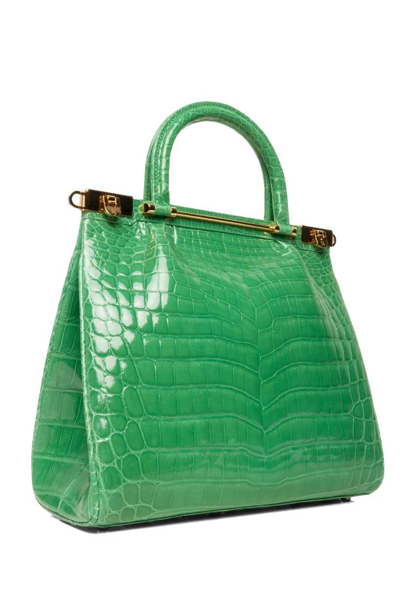Kwanpen The Raffles Classic Crocodile Purse - Image 2