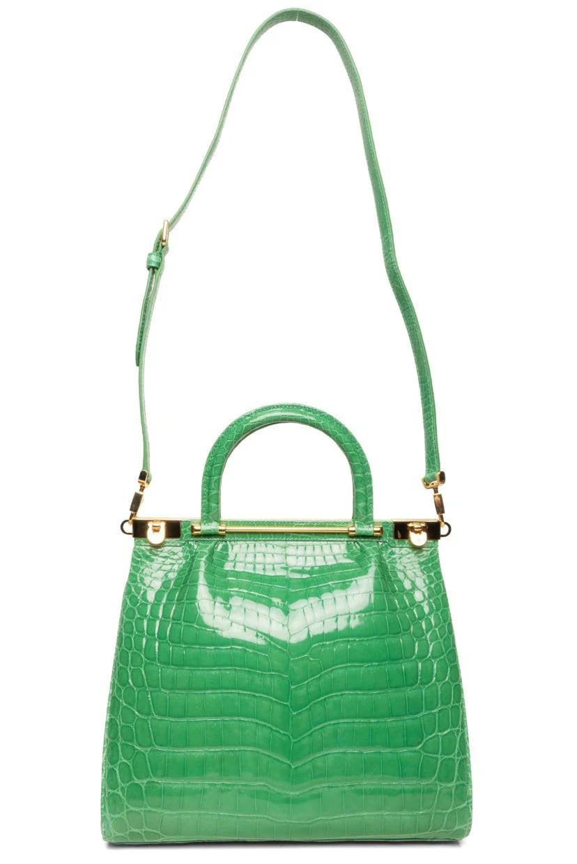 Kwanpen The Raffles Classic Crocodile Purse - Image 5