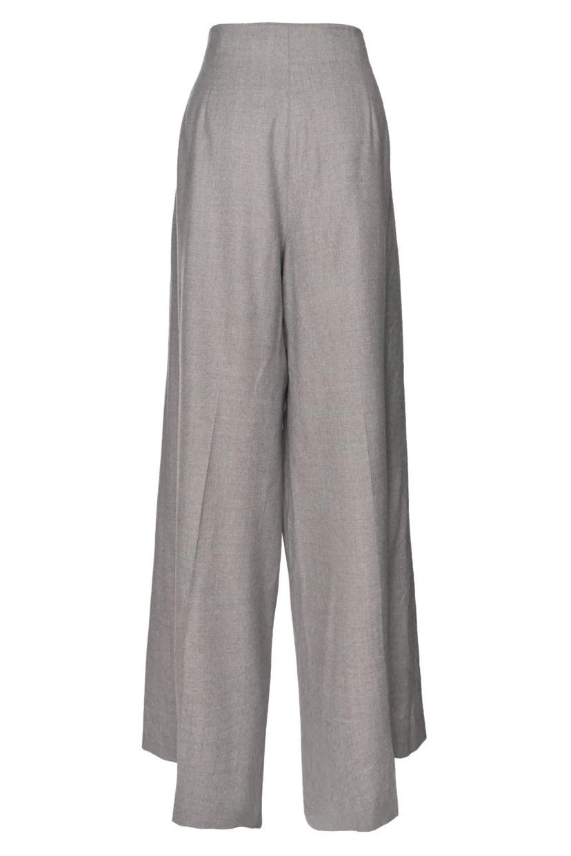 Lafayette 148 Size 8 Wide Leg Wool Pants - Image 2