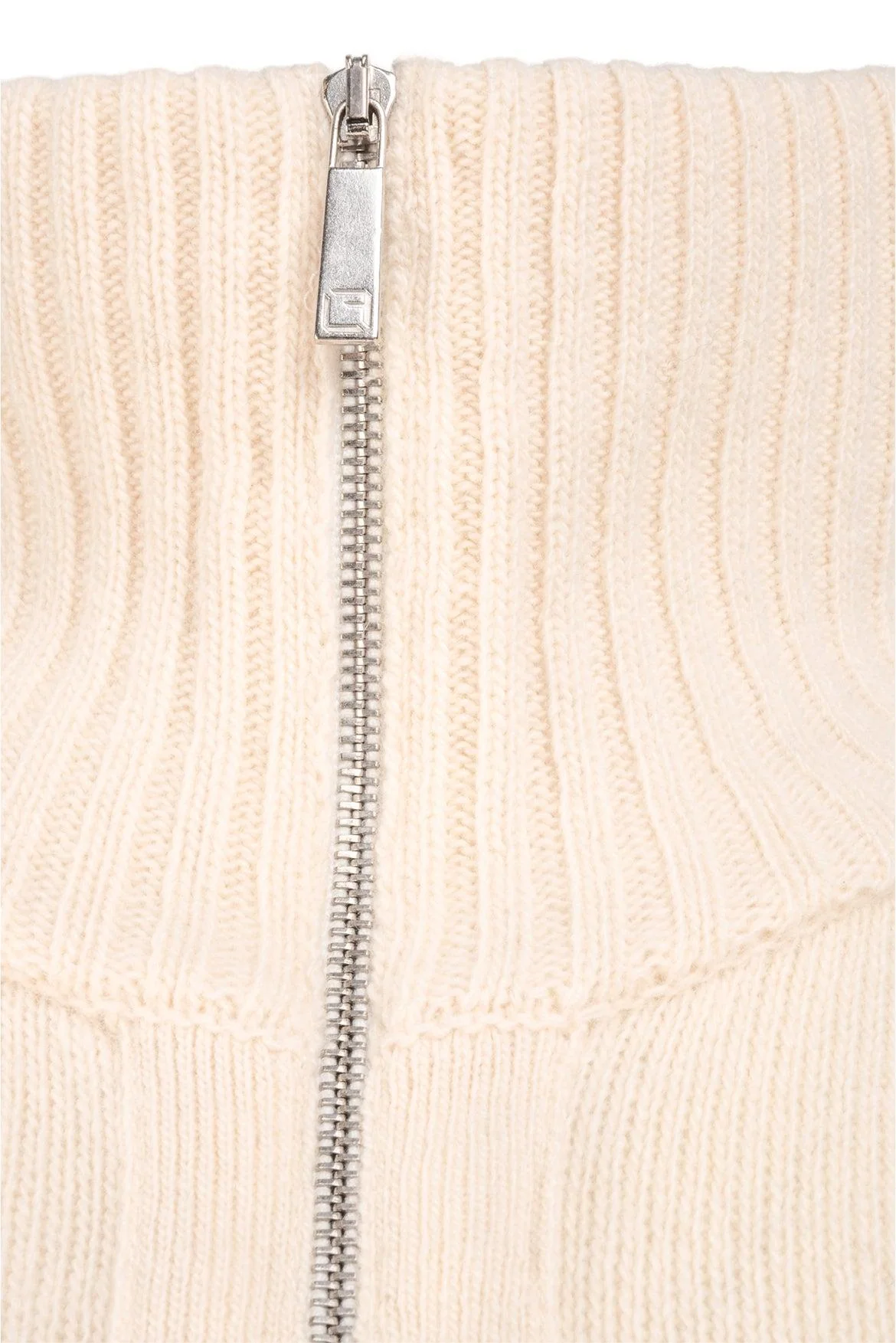 Lafayette 148 Size S Wool & Cashmere Zip Front Cardigan - Image 3