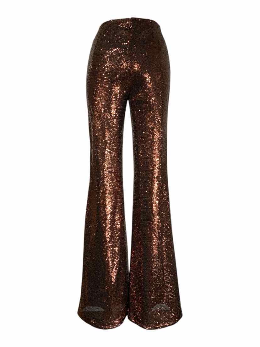 L'Agence Size 2 Honor Flared Sequin Pants - Image 2