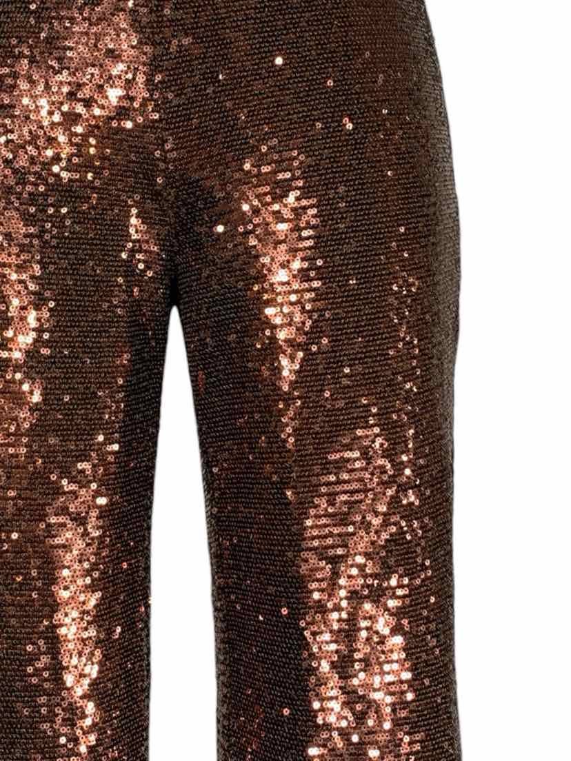 L'Agence Size 2 Honor Flared Sequin Pants - Image 3