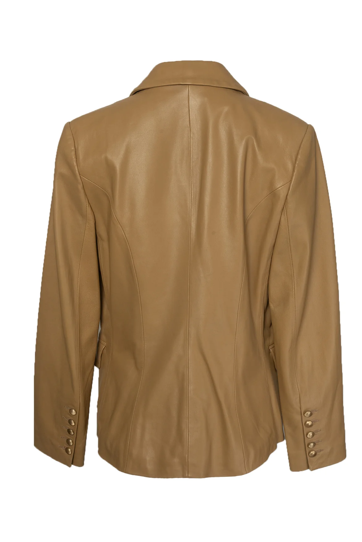 L'Agence Size 8 Leather Blazer - Image 2