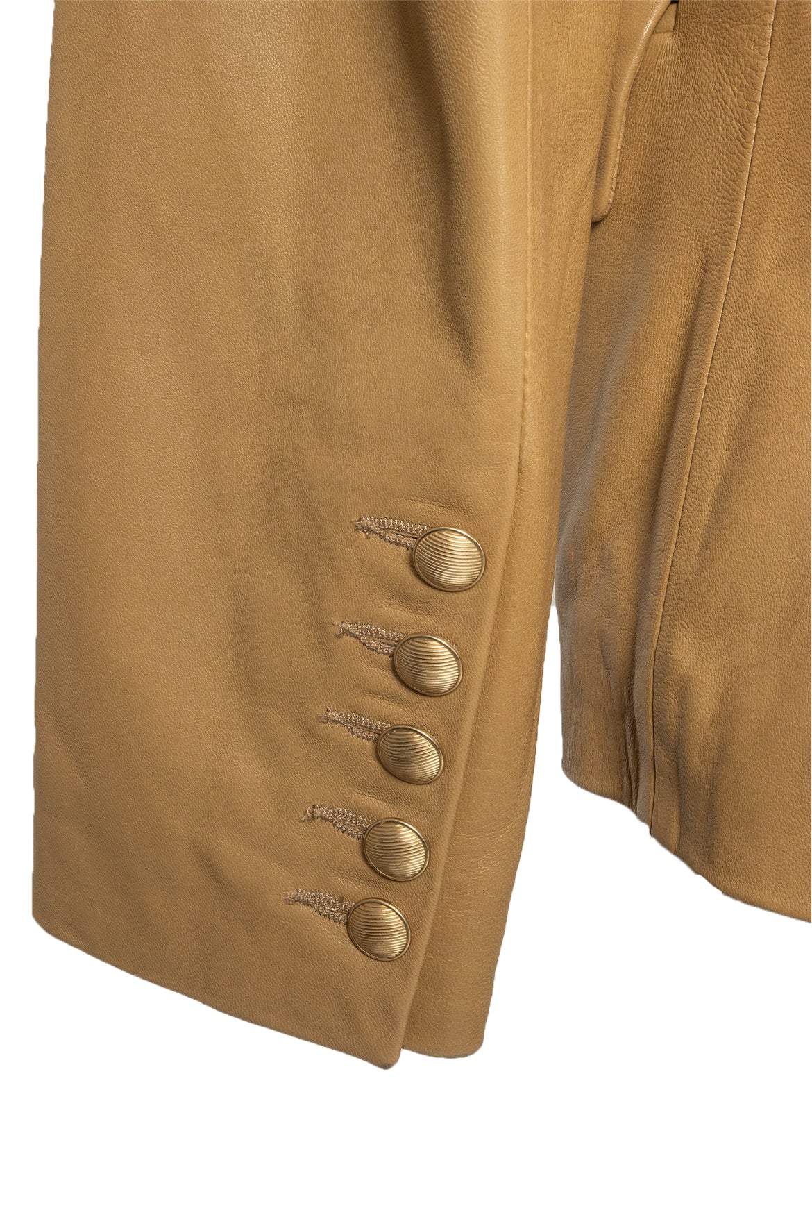 L'Agence Size 8 Leather Blazer - Image 4