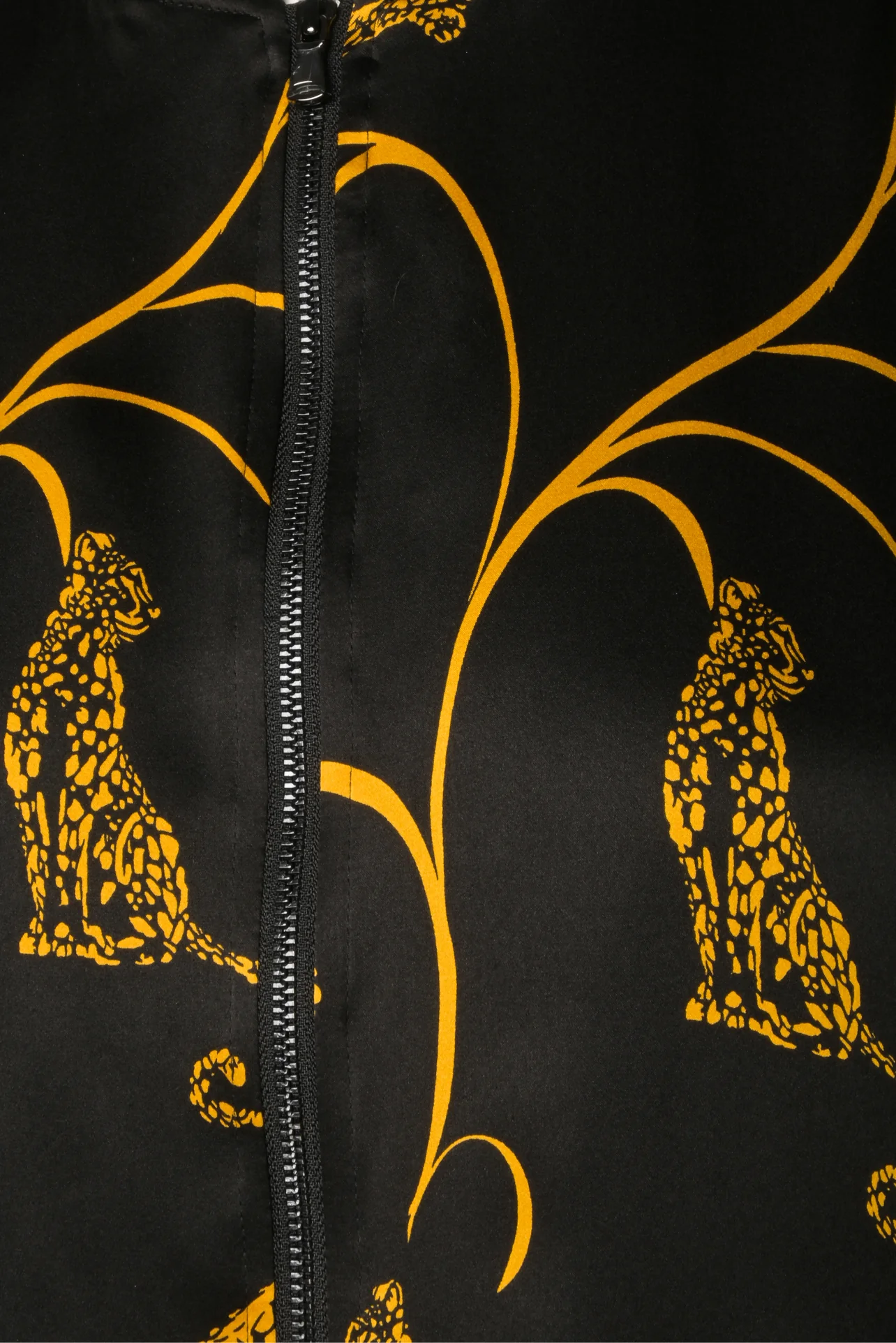 L'Agence Size M Ollie Silk Bomber Jacket - Image 3