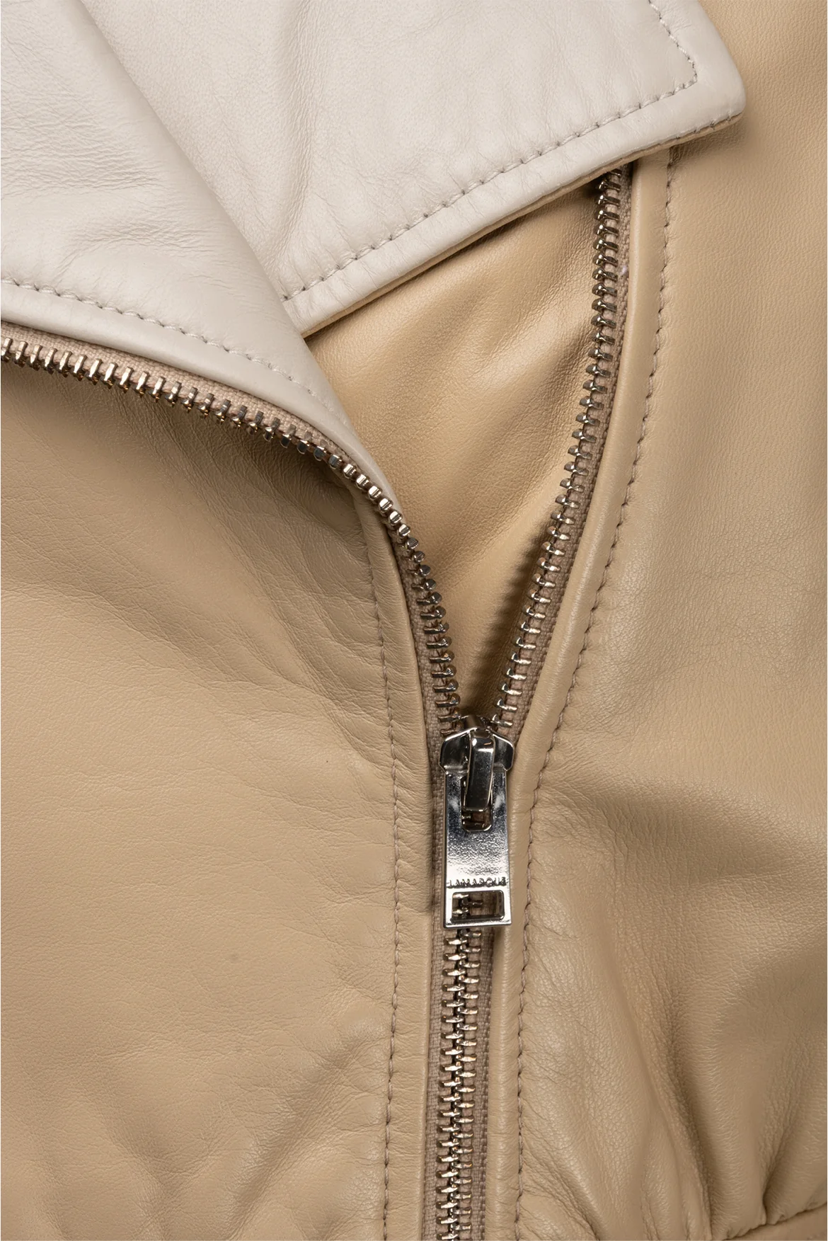 Lamarque Size M Leather Jacket - Image 3