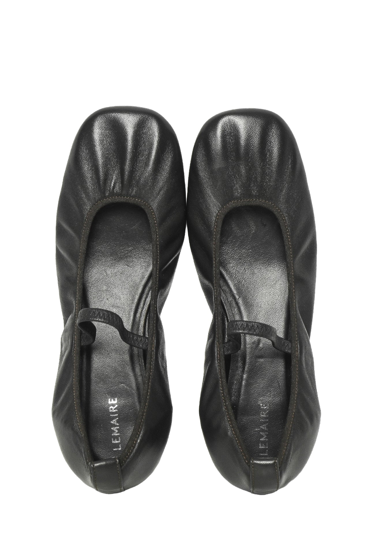 LEMAIRE Size 40 Square Toe Ballerina Flats - Image 6
