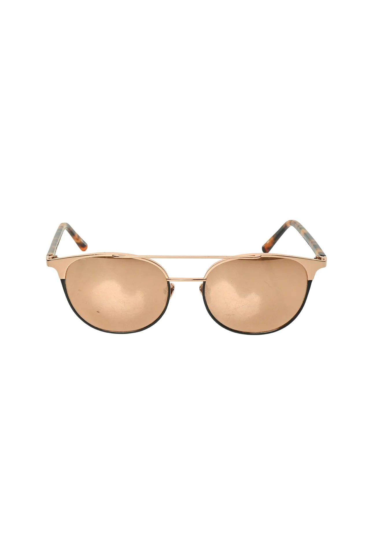 Linda Farrow Cat3 Browline Sunglasses
