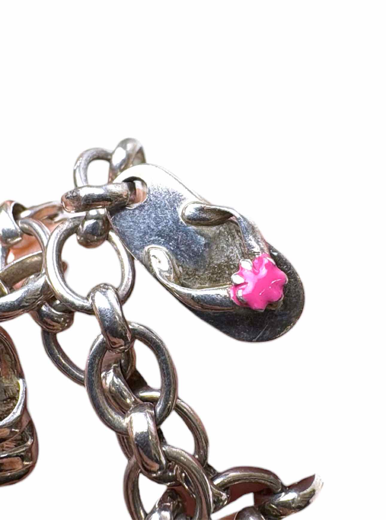 Links of London Silver Shoe Charm Bracelet - Image 4