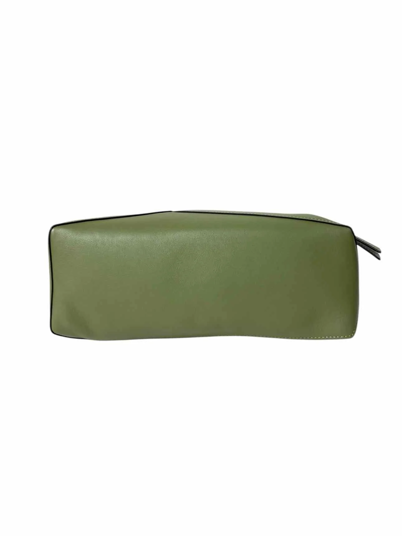 Loewe Avacado Green Leather Puzzle Hobo Purse - Image 5