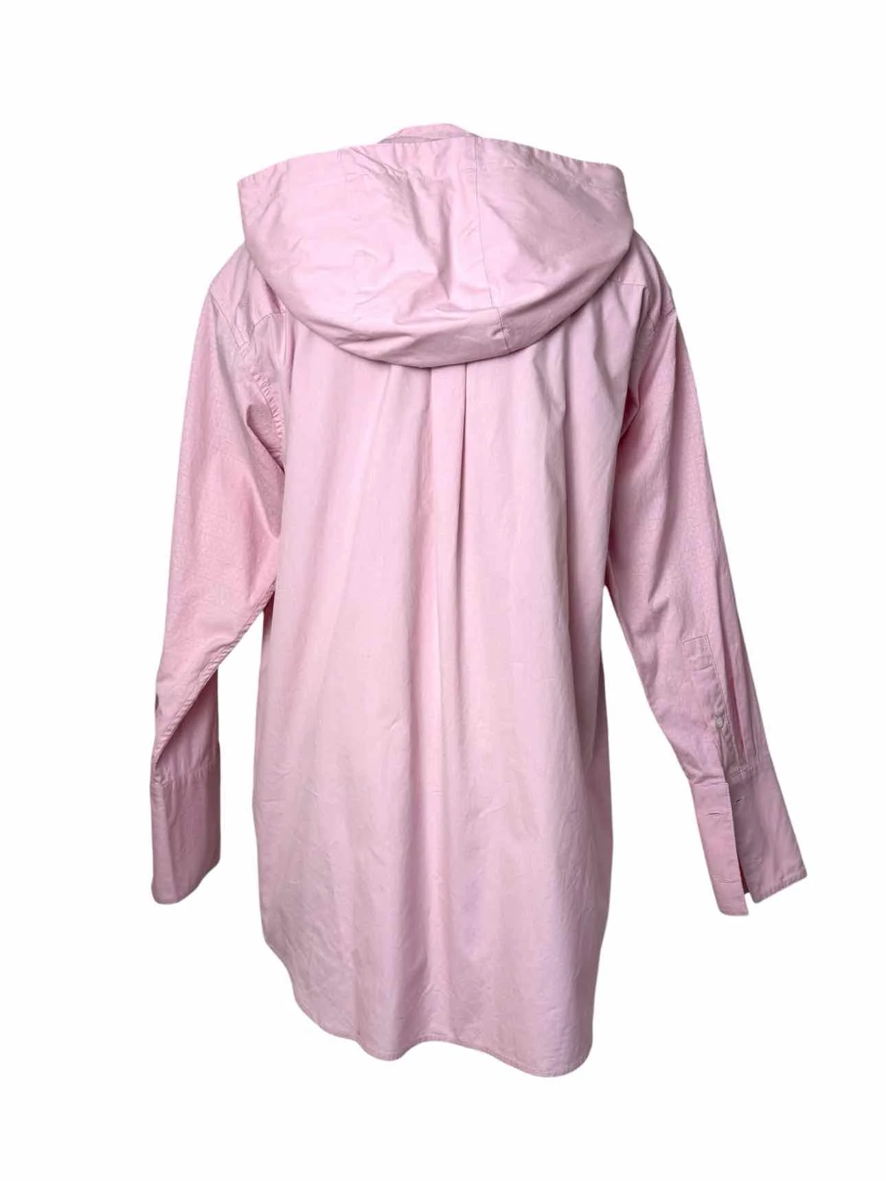 Loewe Size 38 Anagram Jacquard Cotton Hooded Blouse - Image 2
