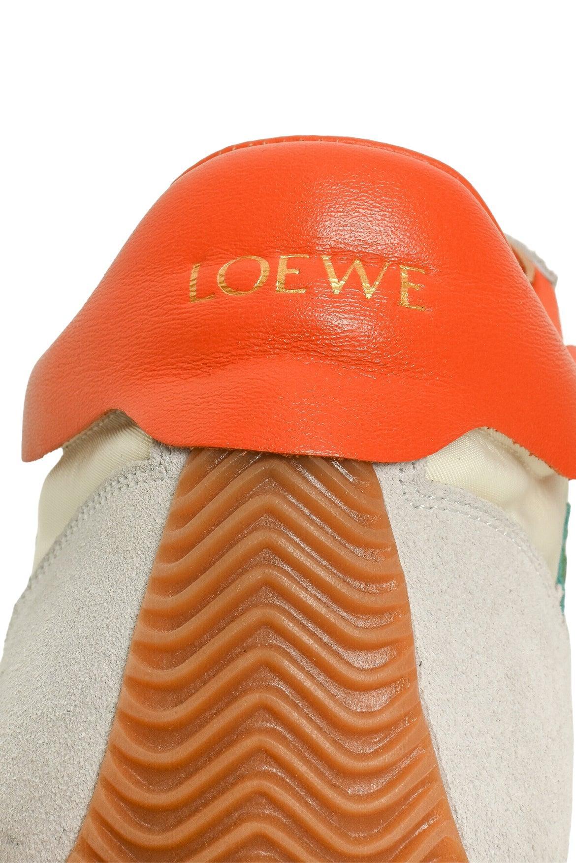 Loewe Size 45 Men's Flow Runner Suede Trimmed Sneakers - Image 6
