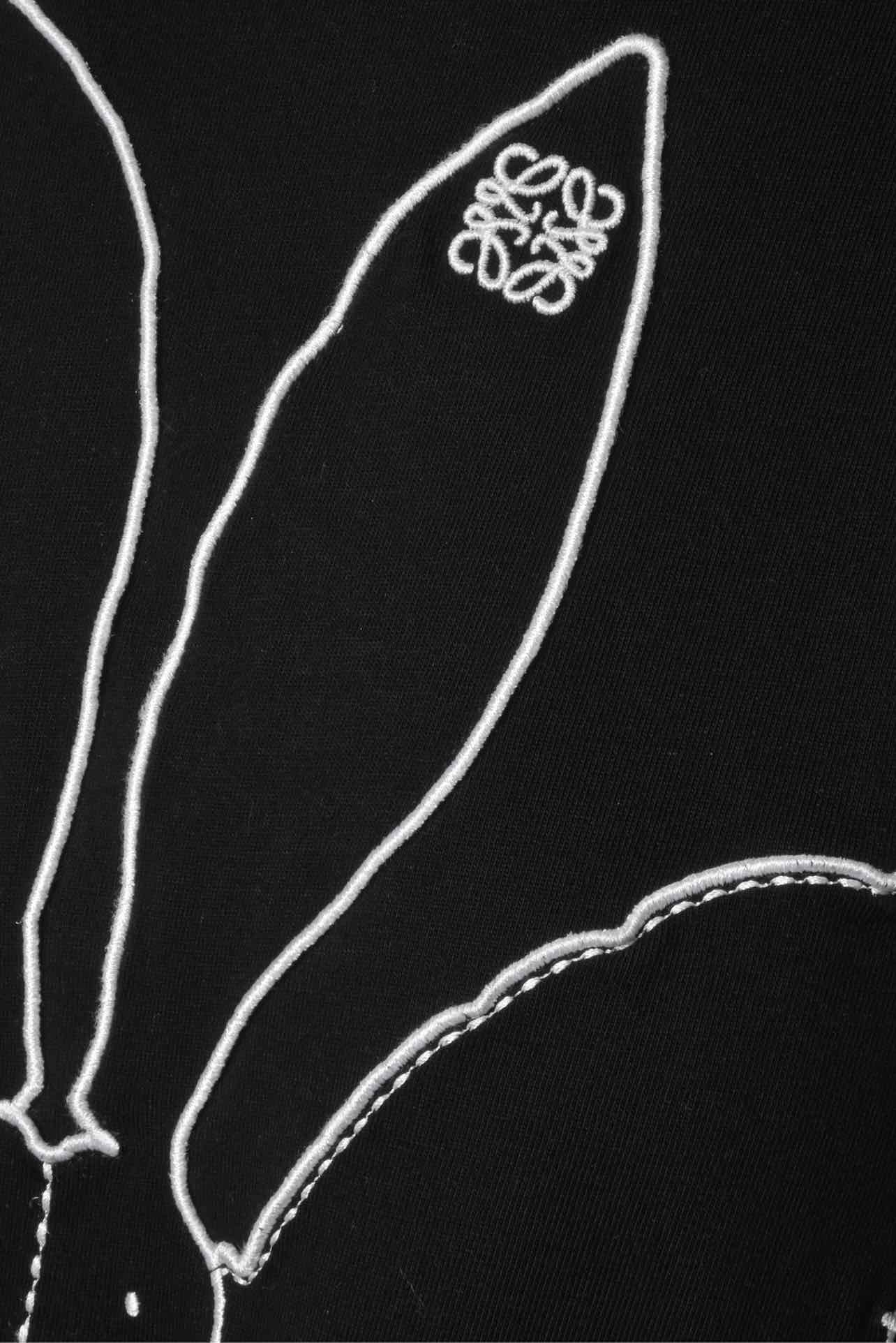 Loewe Size M Embroidered Rabbit Logo T-Shirt - Image 3