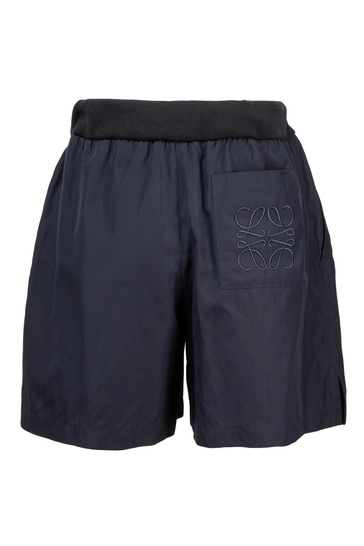 Loewe Size S Silk-Blend Anagram Shorts - Image 2