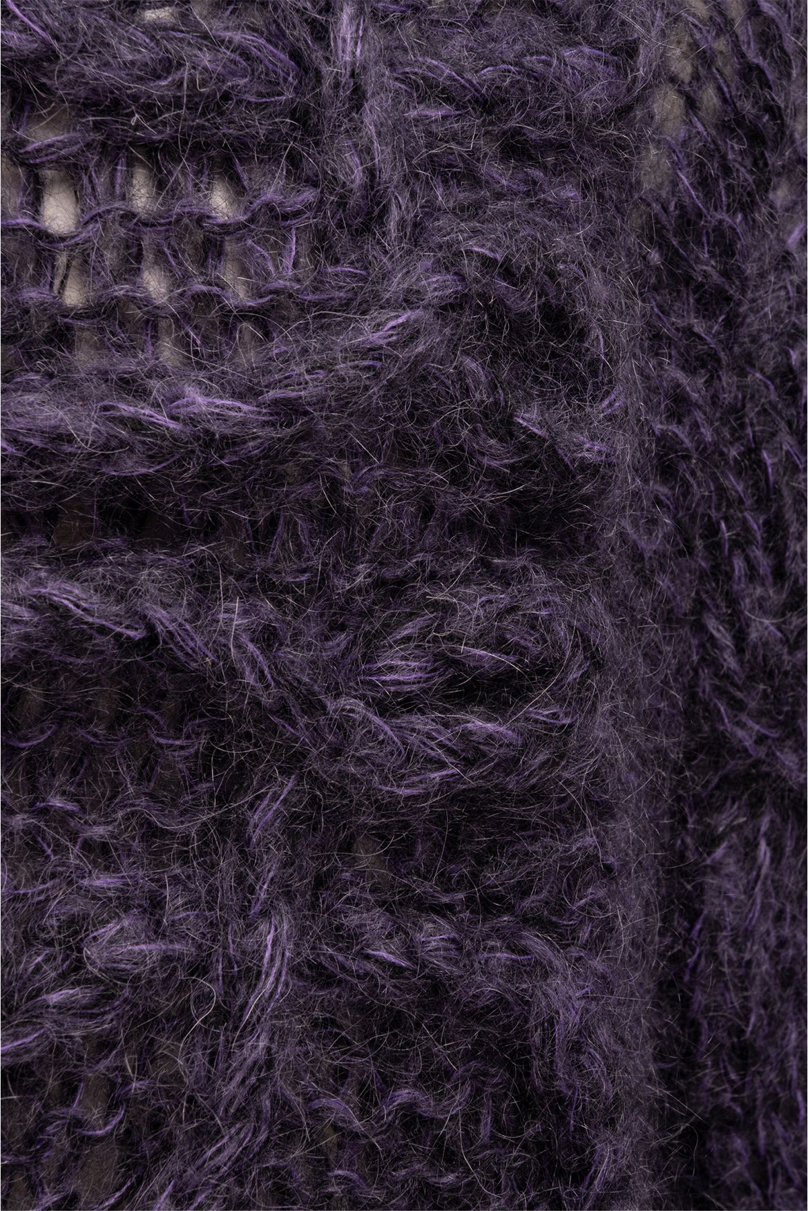 Loewe Size XXS Anagram Embroidered Cable Knit Mohair Blend Sweater - Image 3
