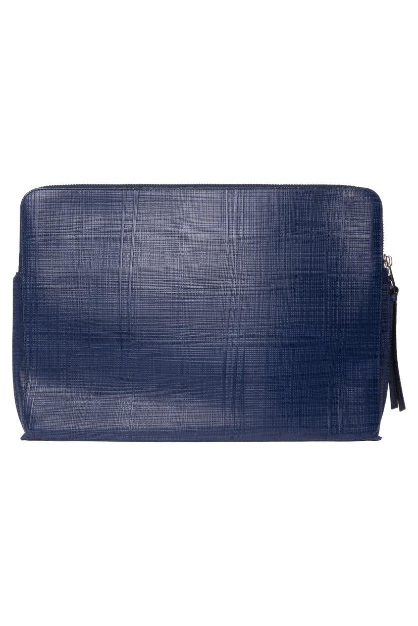 Loewe Textured Leather Anagram Logo Laptop Case - Image 3