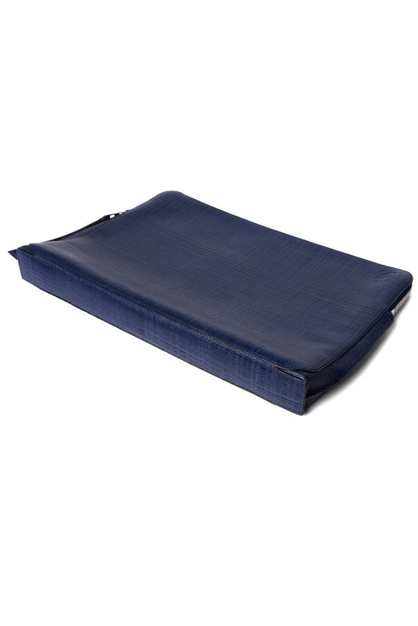 Loewe Textured Leather Anagram Logo Laptop Case - Image 4