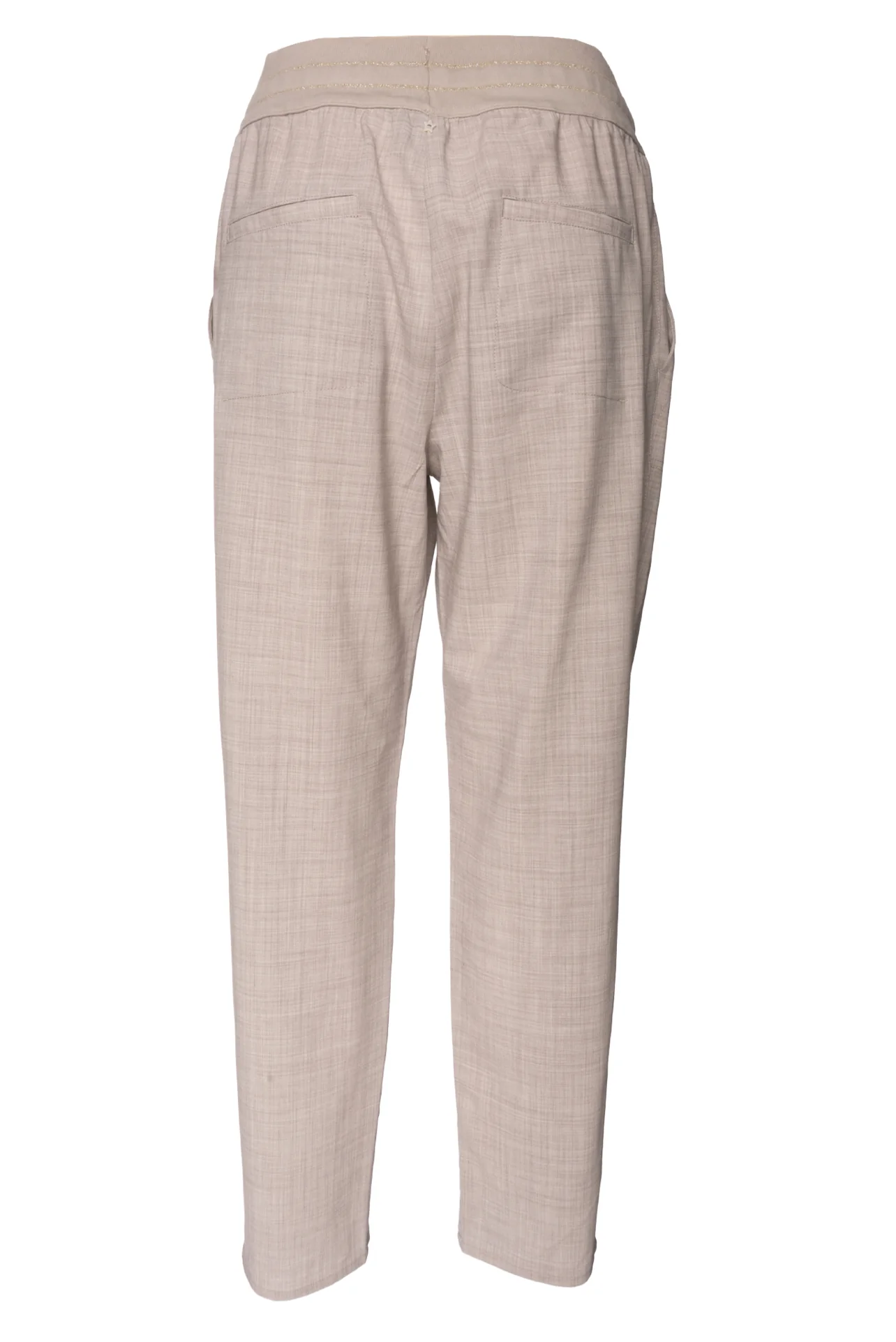 Lorena Antoniazzi Size 8 Stretch Wool Joggers - Image 2