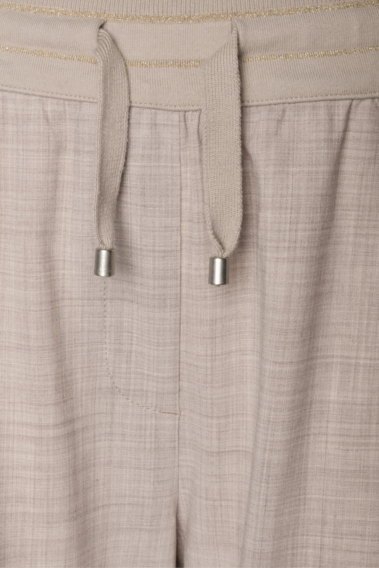 Lorena Antoniazzi Size 8 Stretch Wool Joggers - Image 3