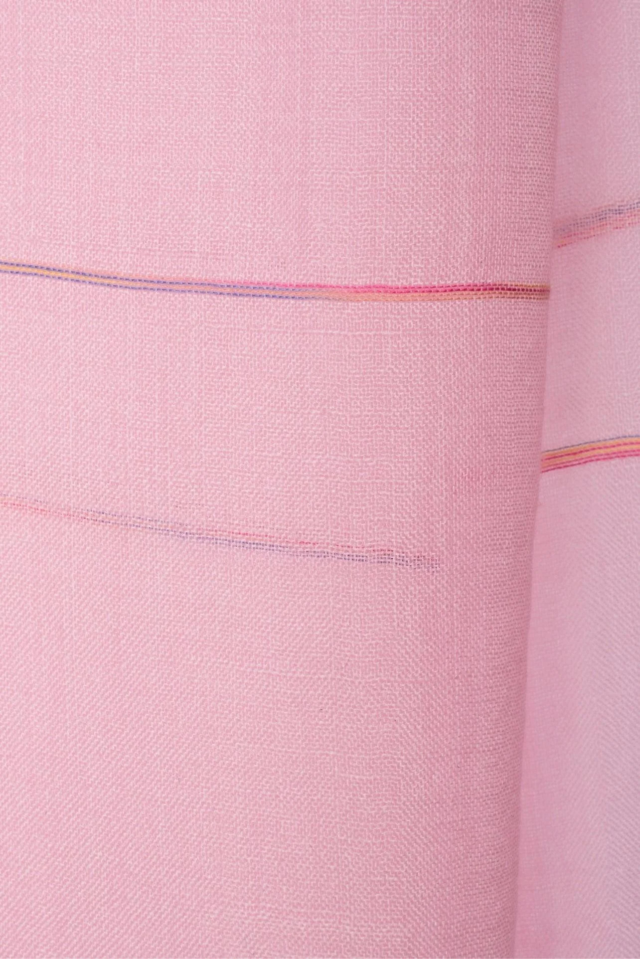 Loro Piana Cashmere & Cotton Striped Scarf - Image 4