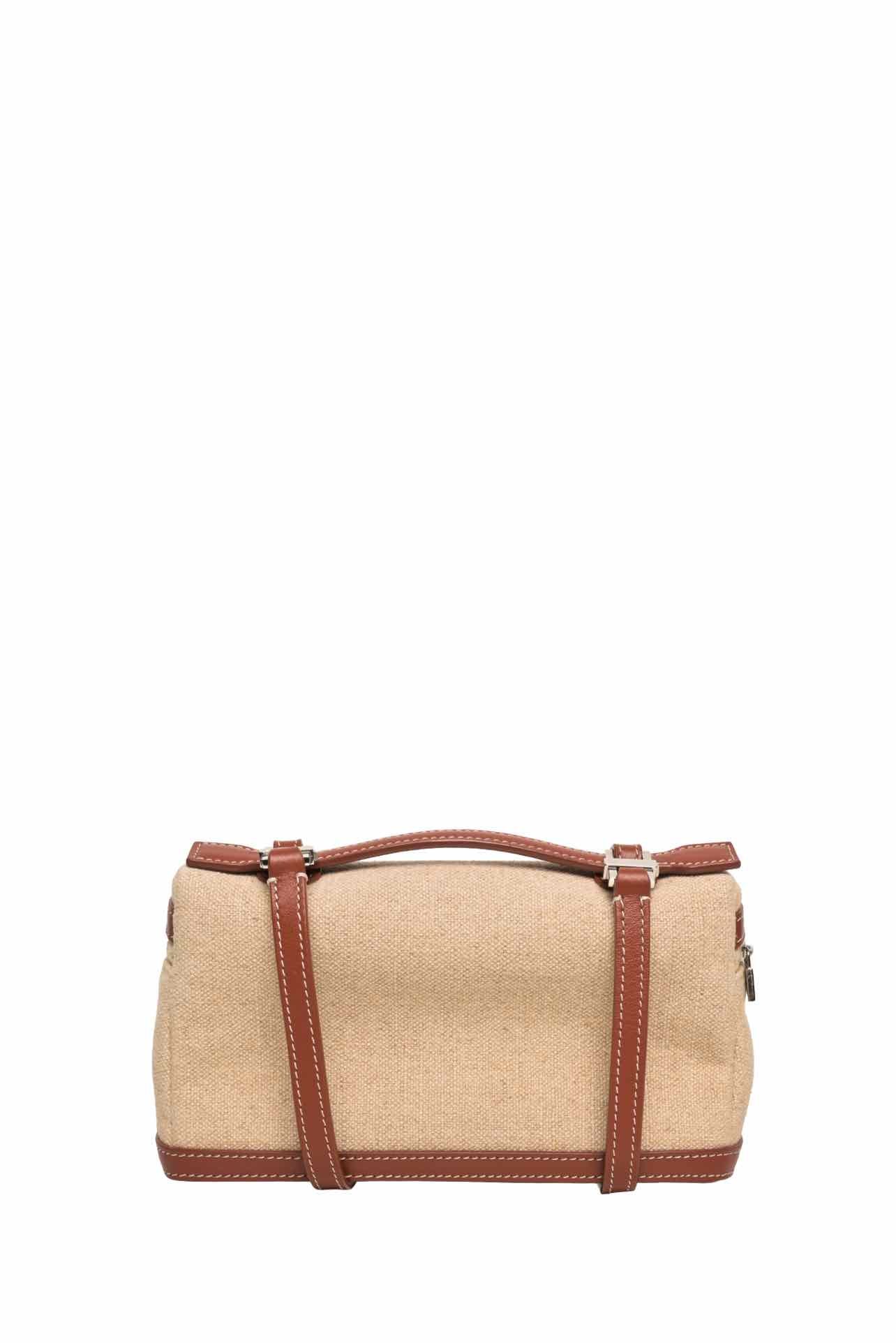Loro Piana Extra Pocket L19 in Cotton Canvas & Calfskin - Image 3